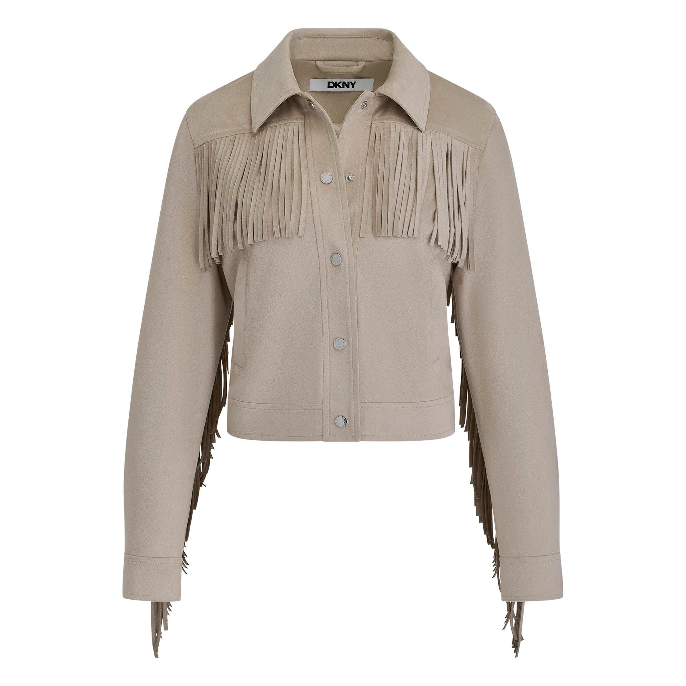 Dkny Women's Overshirt - Pebble - 12 (M)