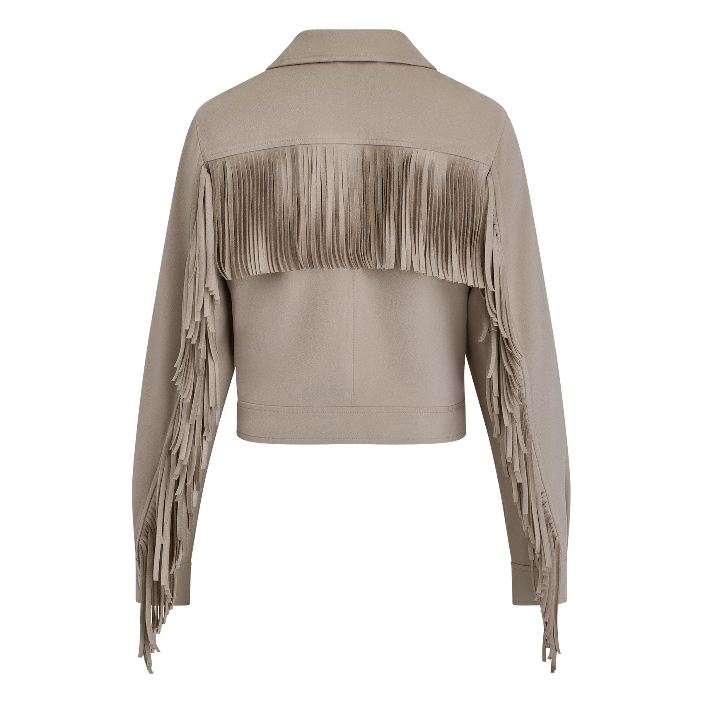 Pebble - DKNY - DKNY Fringe Jkt Ld62 - 2