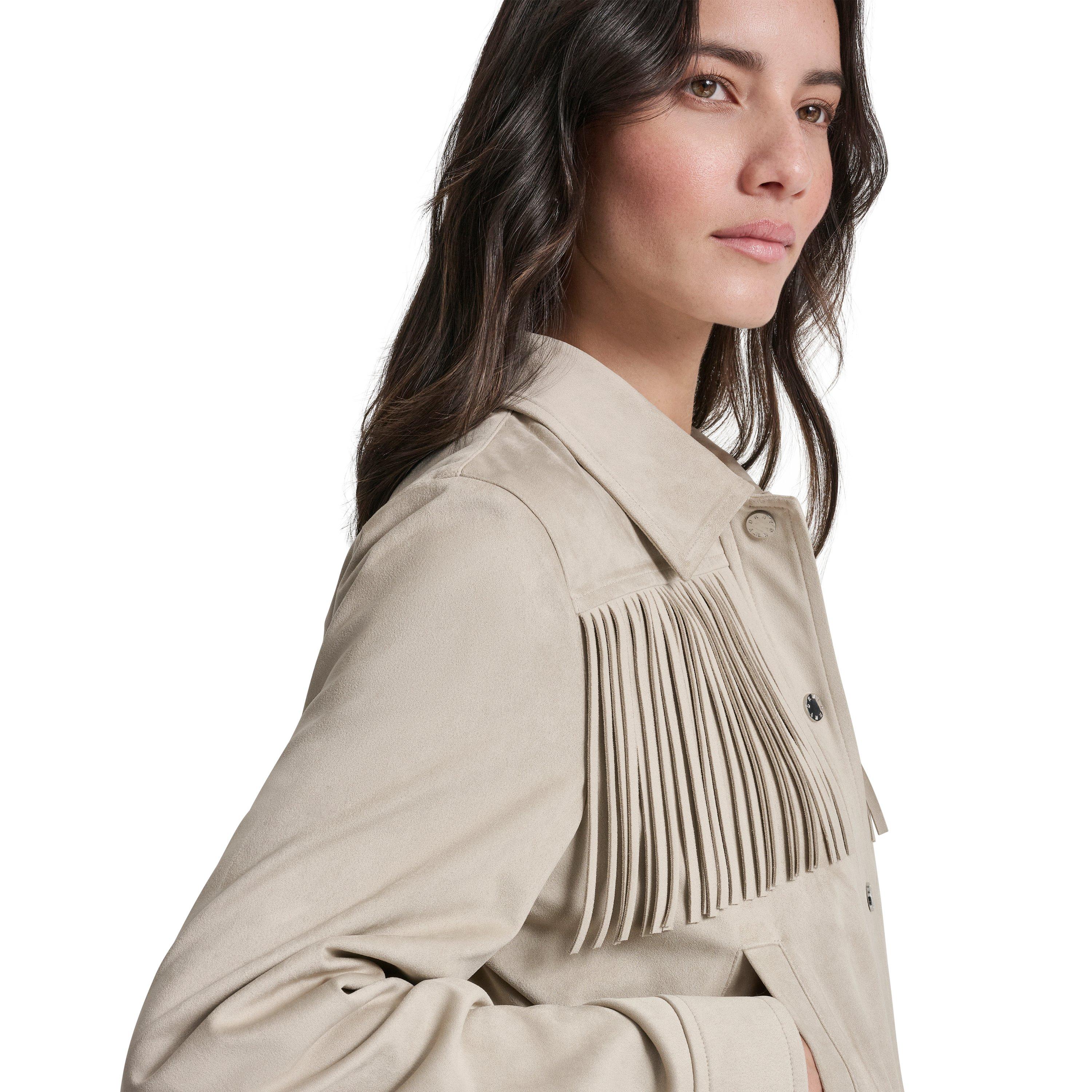 Pebble - DKNY - DKNY Fringe Jkt Ld62 - 5