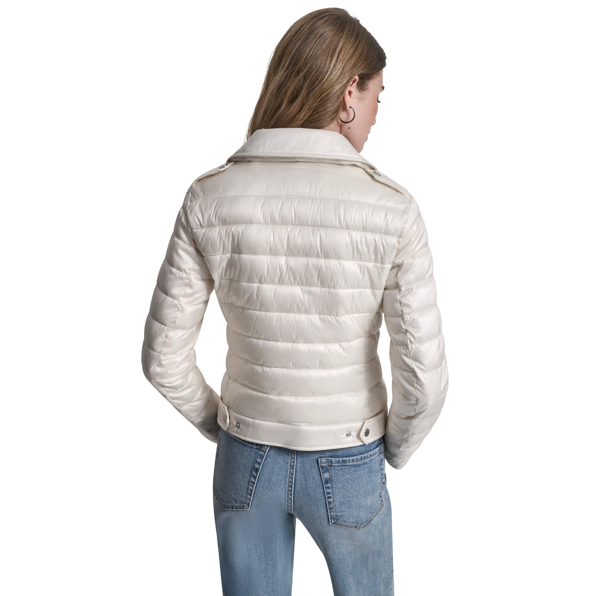 Metallic Eggnog - DKNY - DKNY Moto Puffer Ld62 - 3