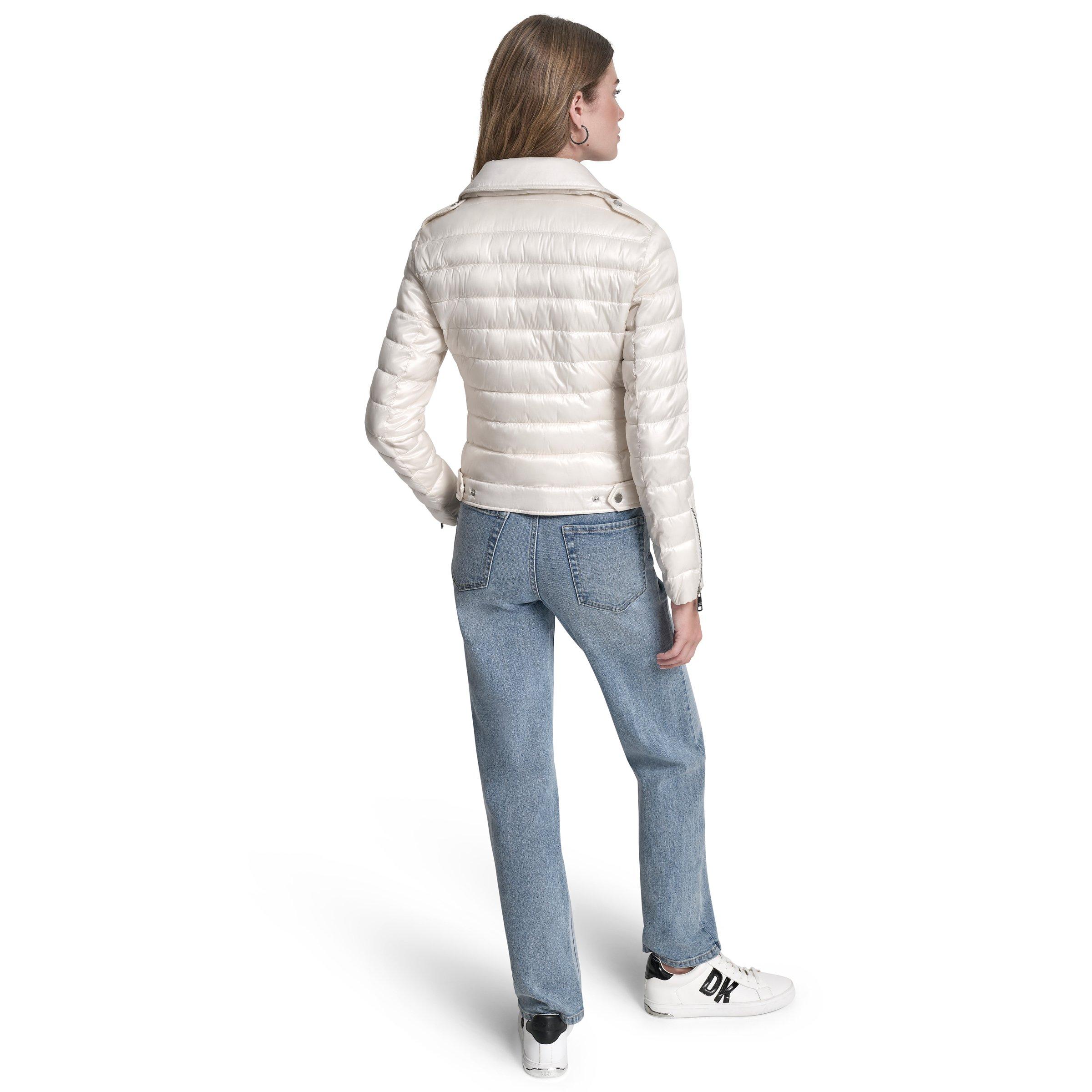 Metallic Eggnog - DKNY - DKNY Moto Puffer Ld62 - 5