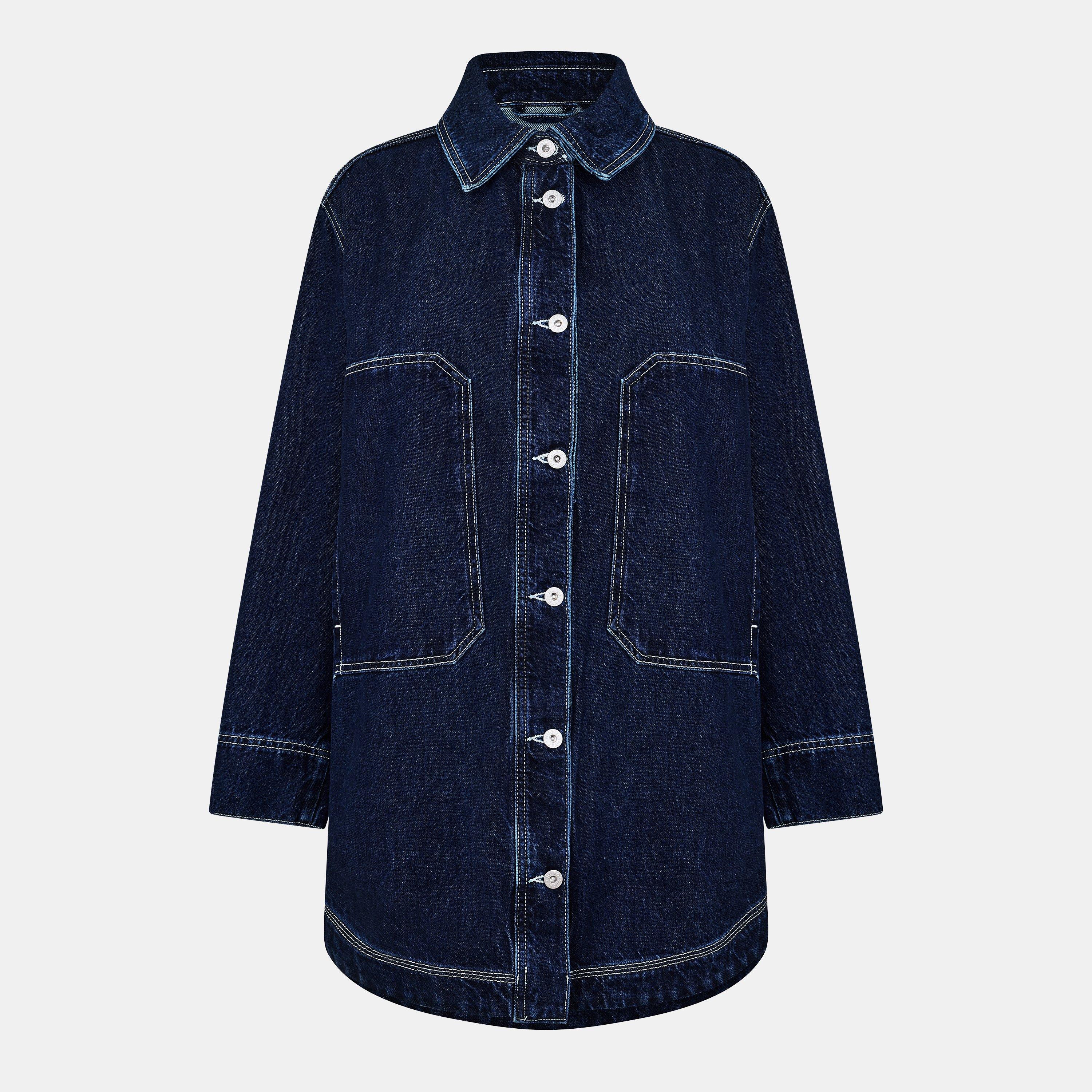 Hugo Women's Galane B Denim Jacket - Navy - 8 (S)