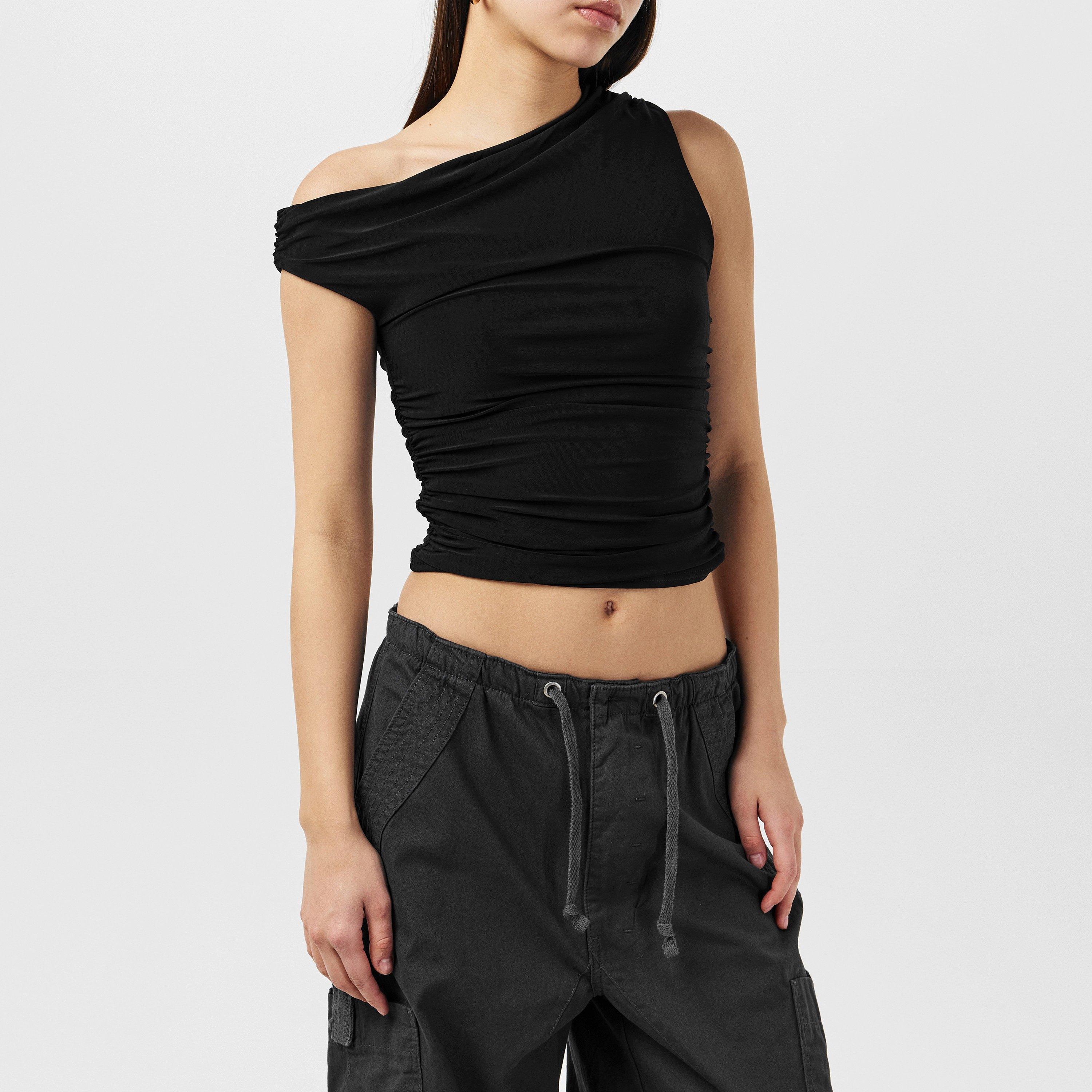 Black - Missy Empire - Super Soft Off The Shoulder Top - 3
