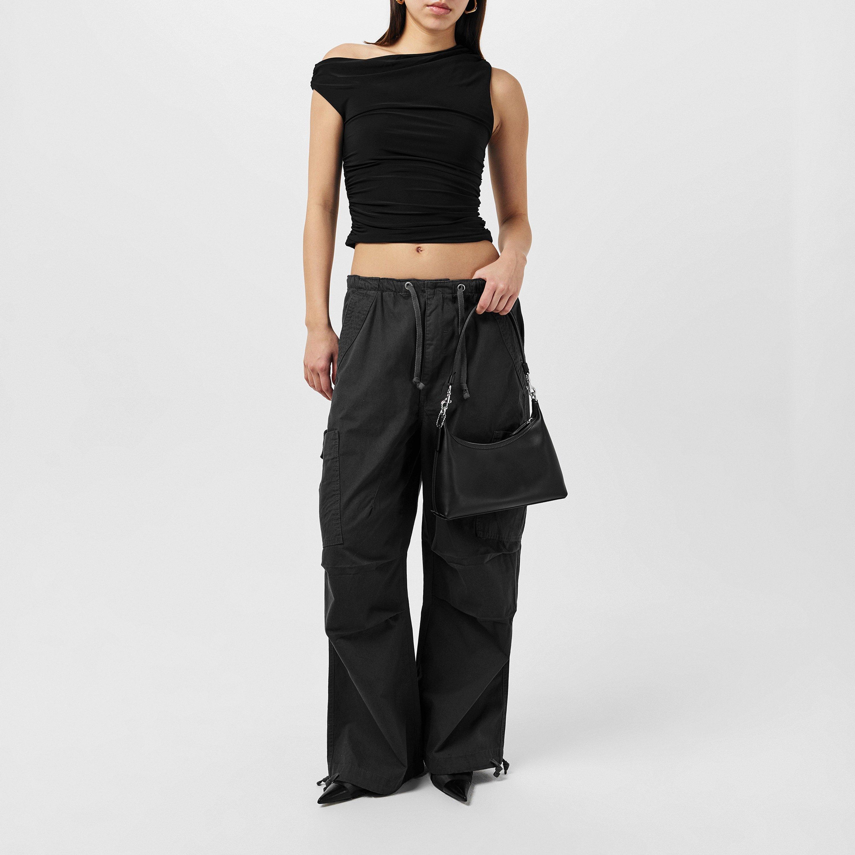 Black - Missy Empire - Super Soft Off The Shoulder Top - 6