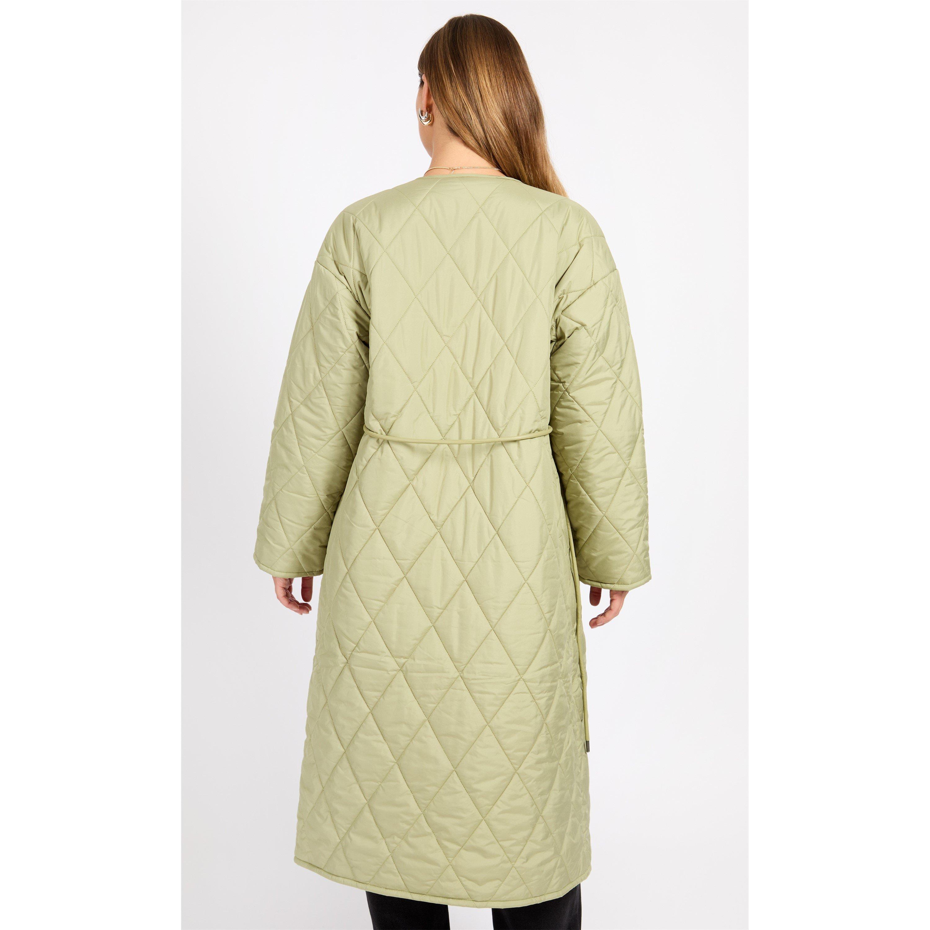 Verde - Little Mistress - Diamond-Quilted Fitted Lightweight Quilted Jacket - 3