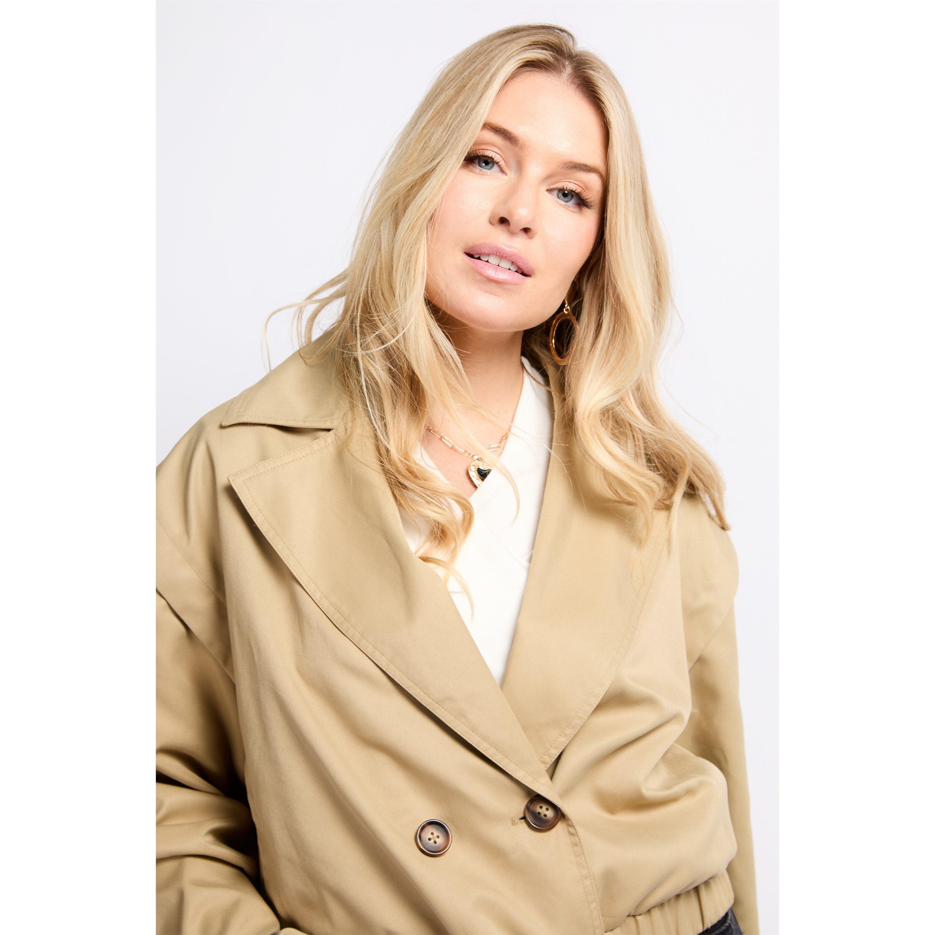 Natural - Little Mistress - Quilted Jacket - 2