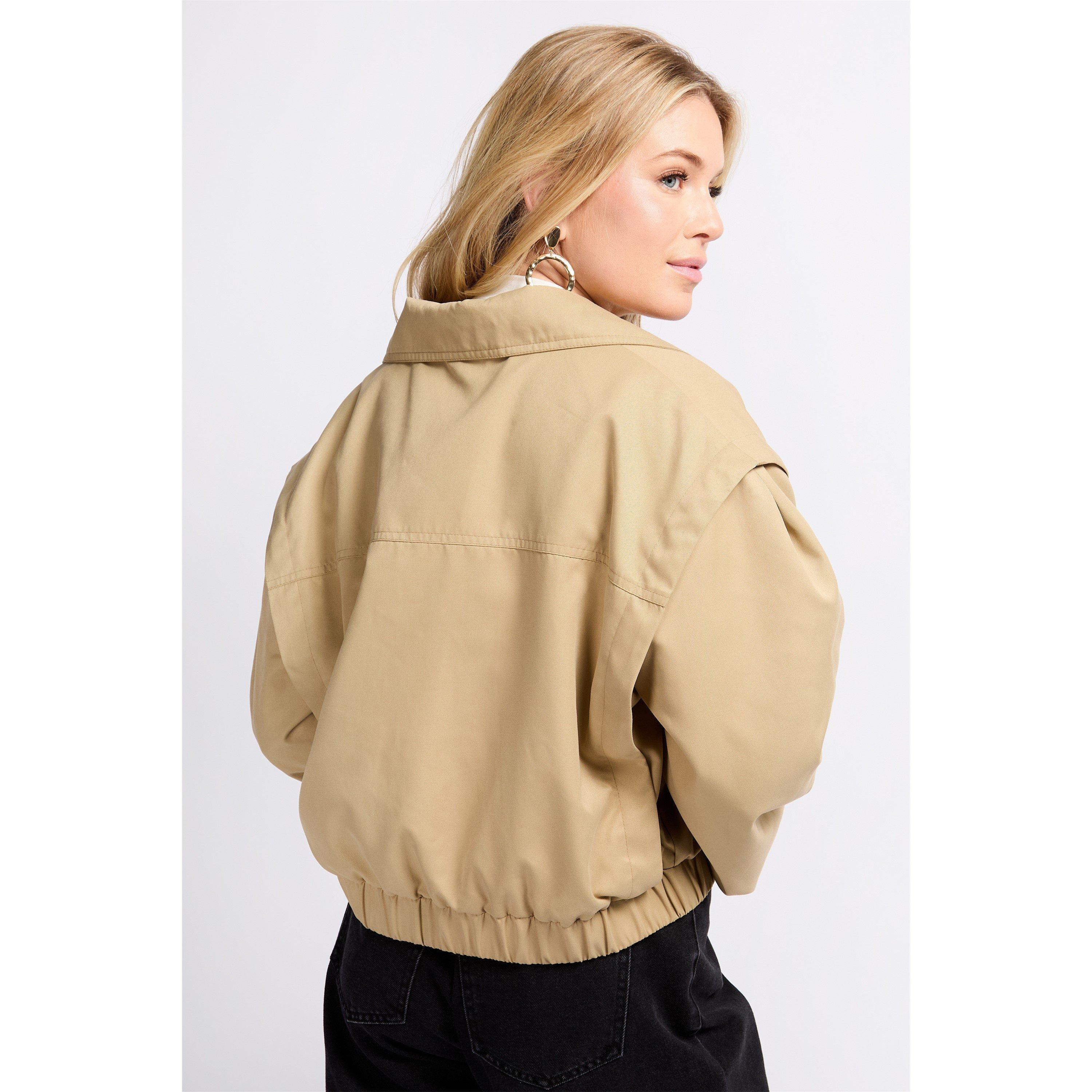 Natural - Little Mistress - Quilted Jacket - 3