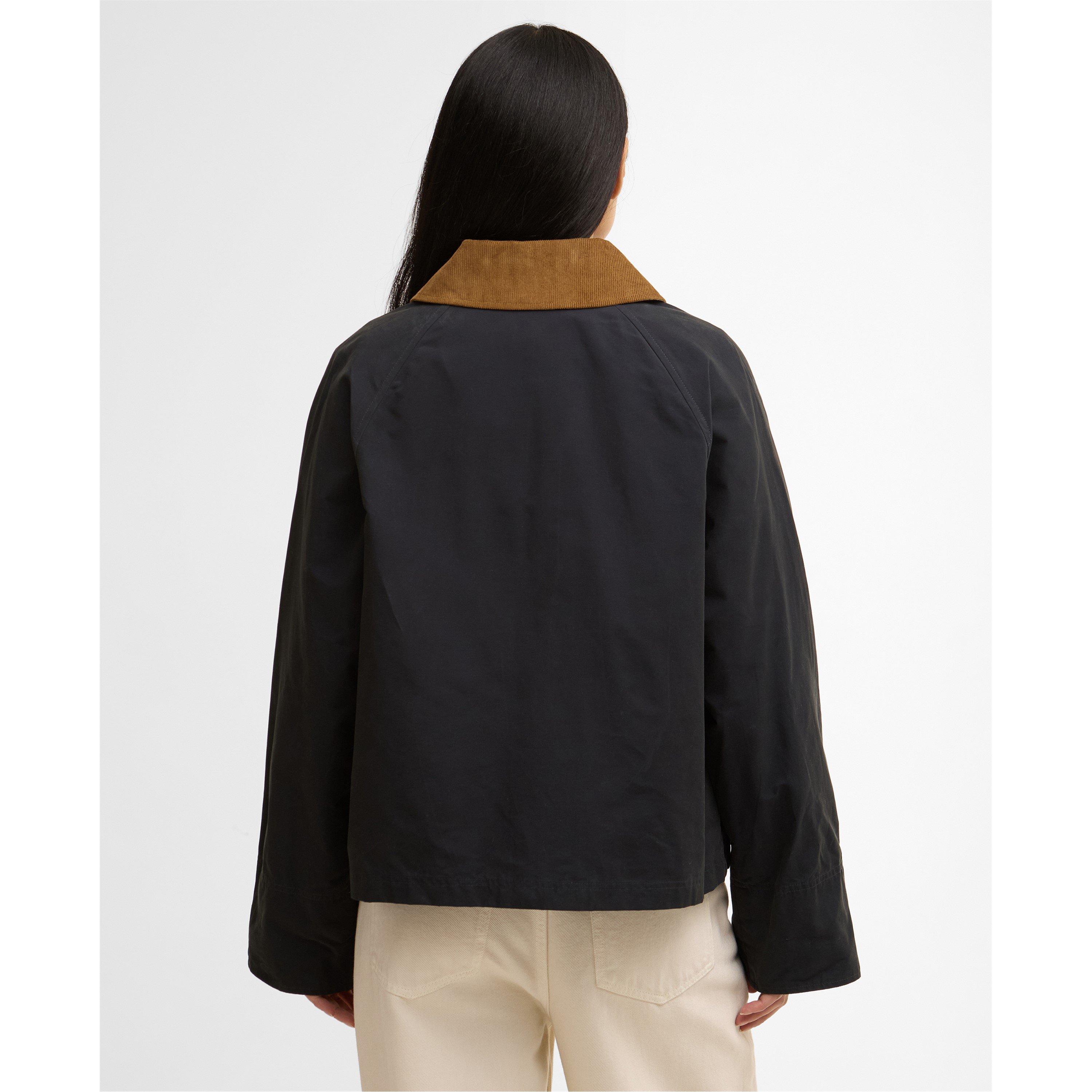 Dark Navy/Dress - Barbour - Womens Icons Spey Showerproof Jacket - 3