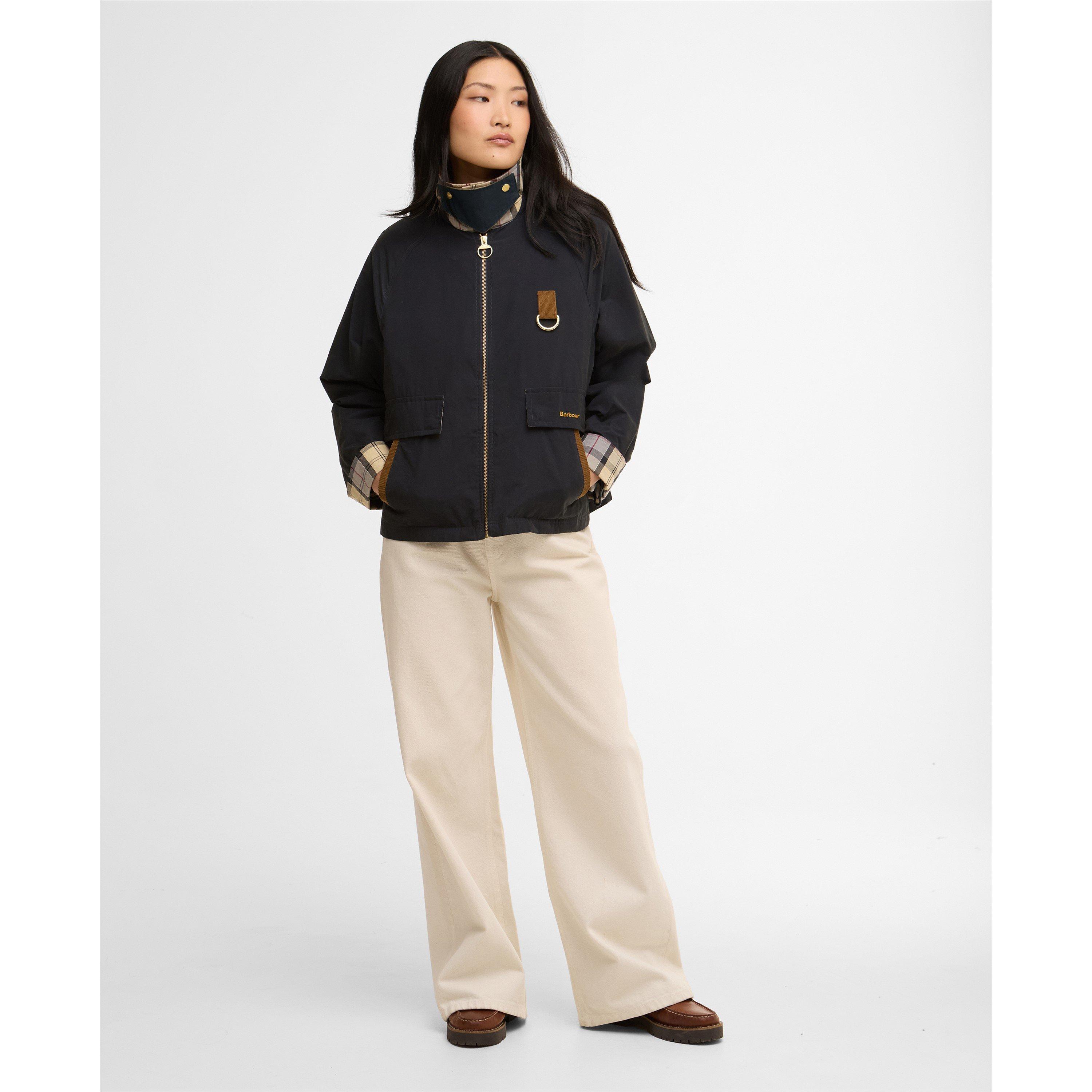 Dark Navy/Dress - Barbour - Womens Icons Spey Showerproof Jacket - 7