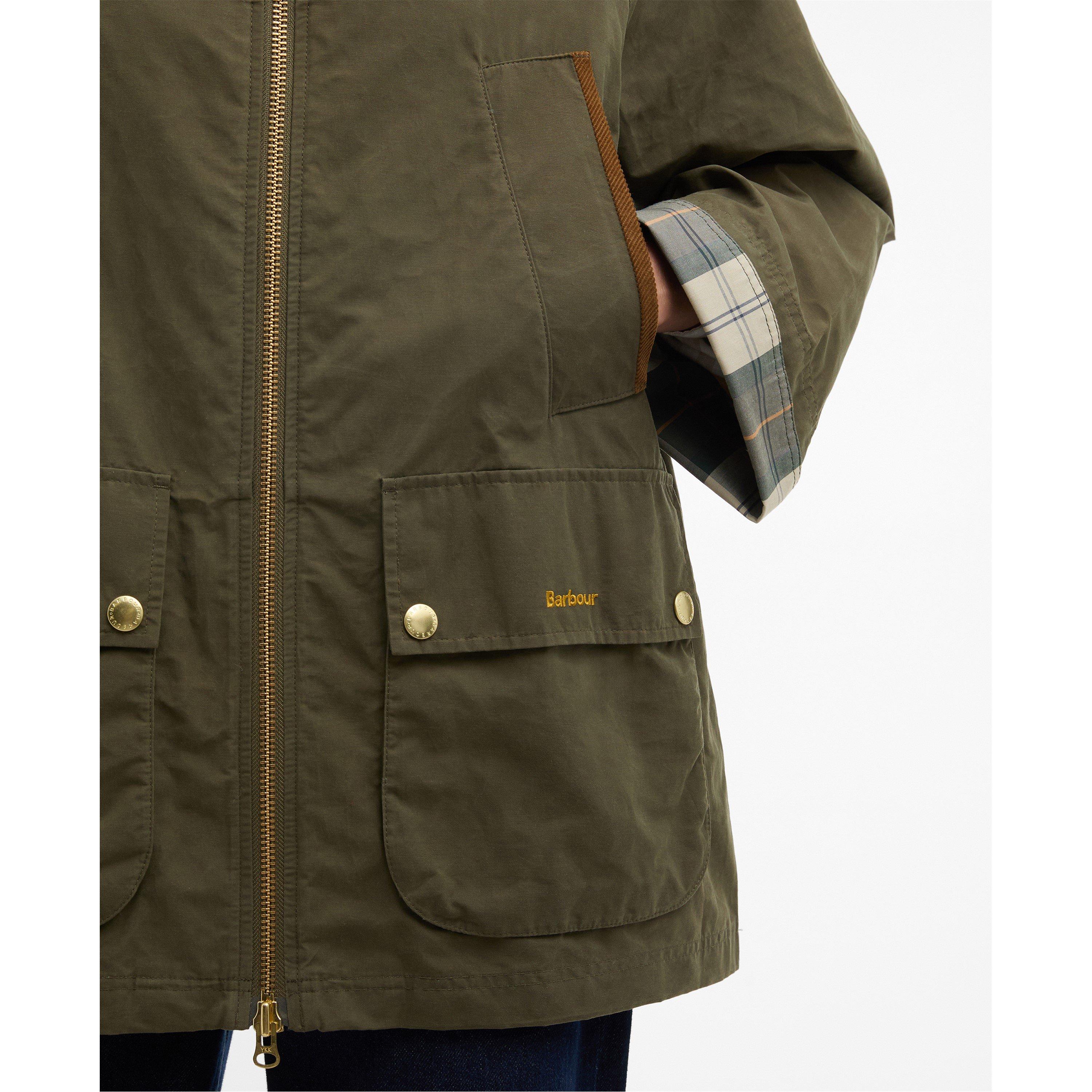Ivy/Ancient - Barbour - Womens Icons Bedale Showerproof Jacket - 5