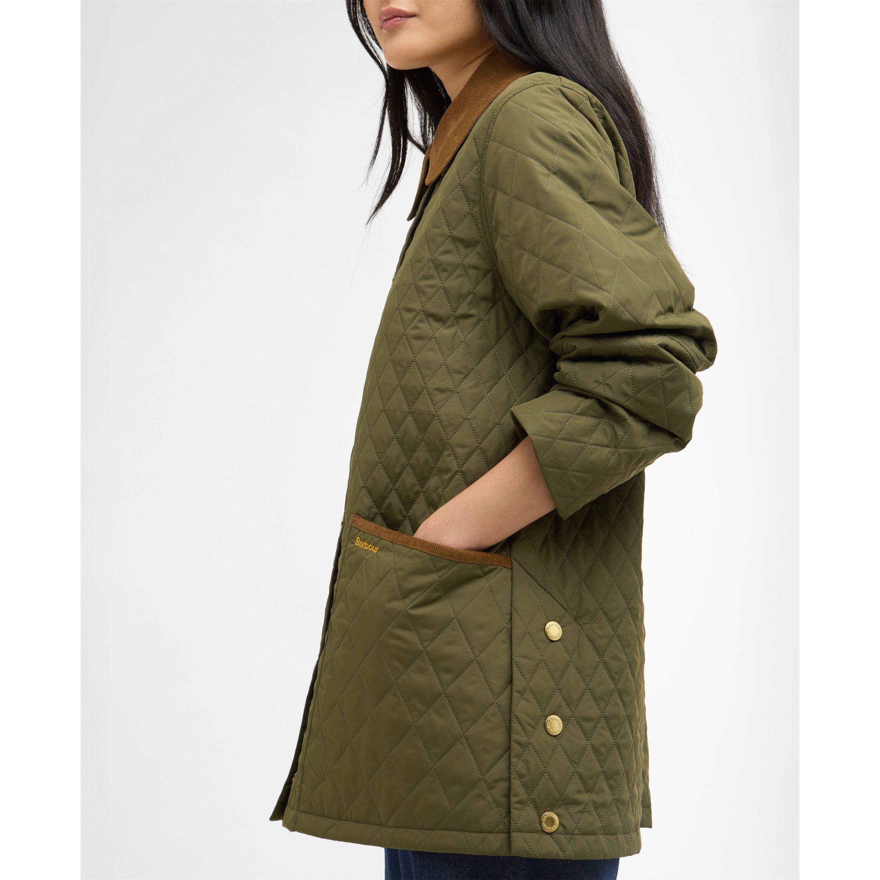 Ivy/Ancient - Barbour - Womens Goldmire Jacket - 4