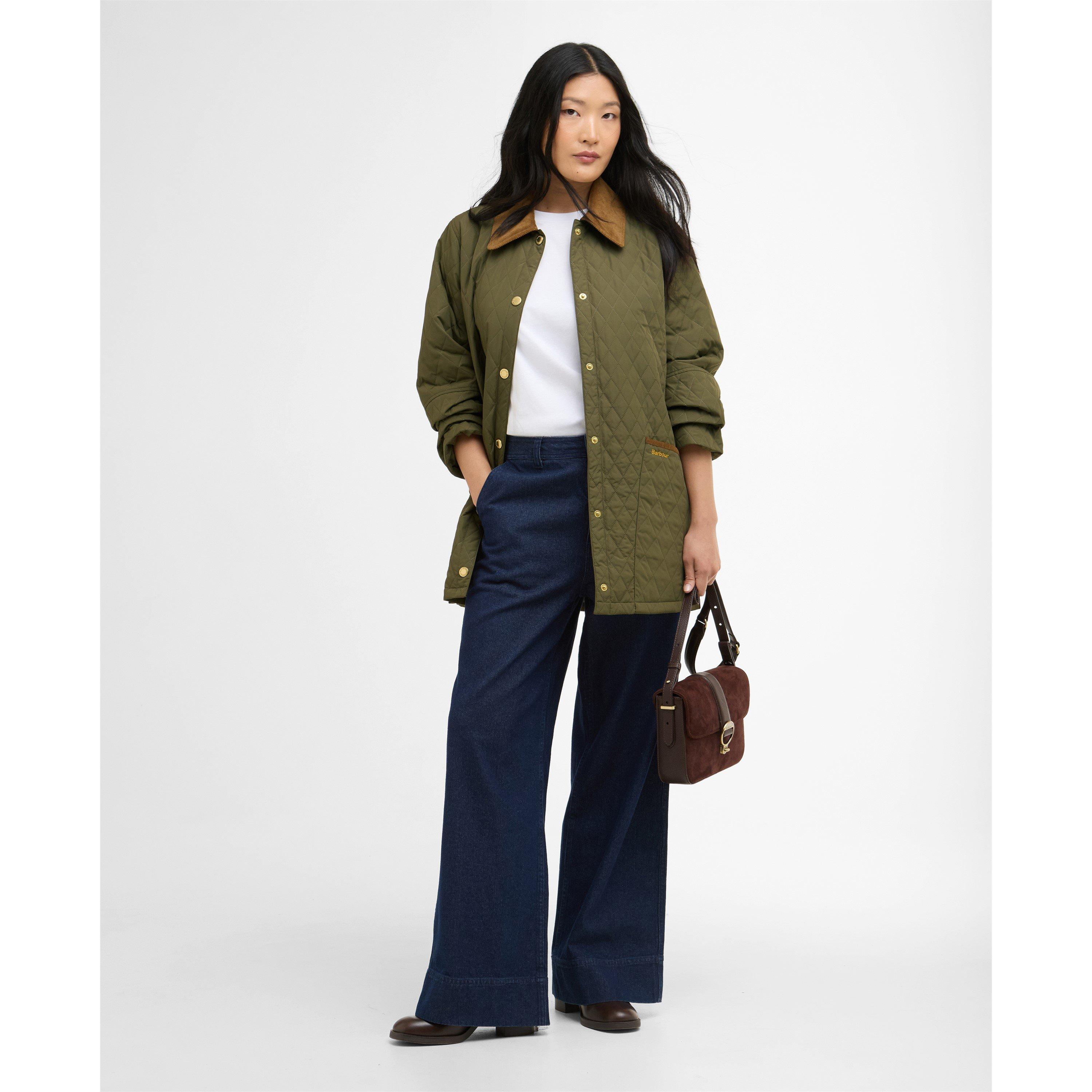 Ivy/Ancient - Barbour - Womens Goldmire Jacket - 6