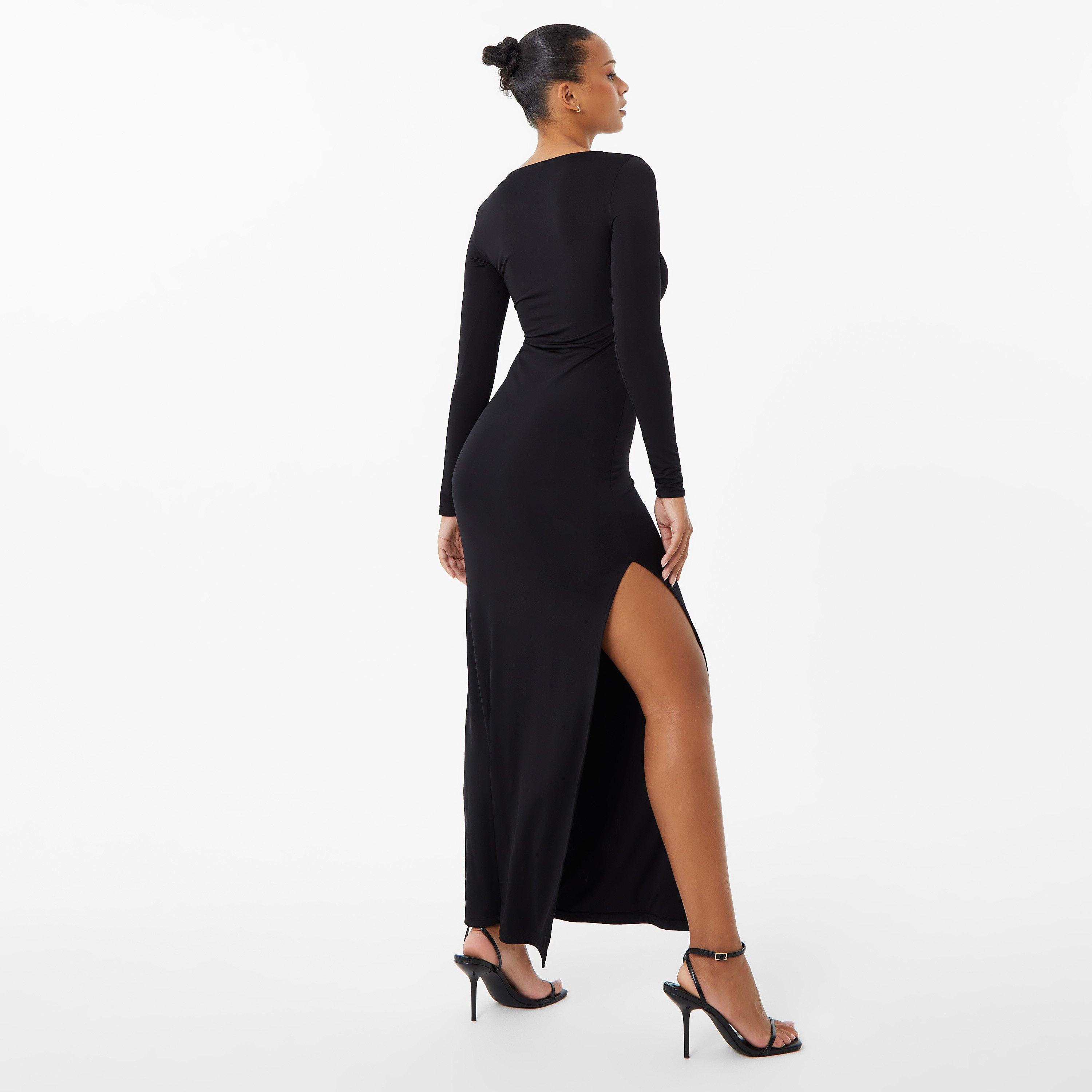 Sort - Jack Wills - Second Skin Slit Maxi Dress - 2