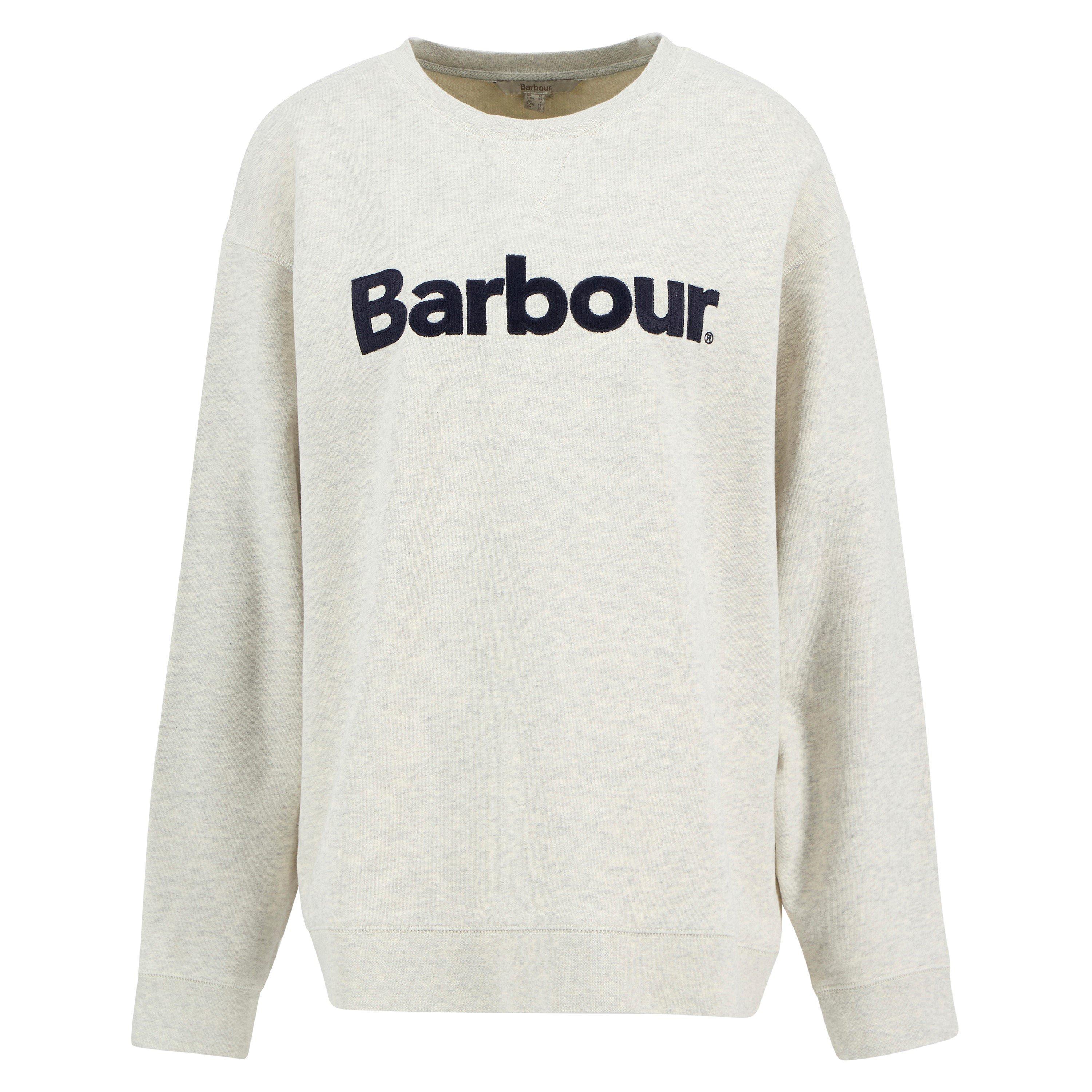 Barbour Women's Hartland Sweatshirt - Cloud Marl - 8 (XS)
