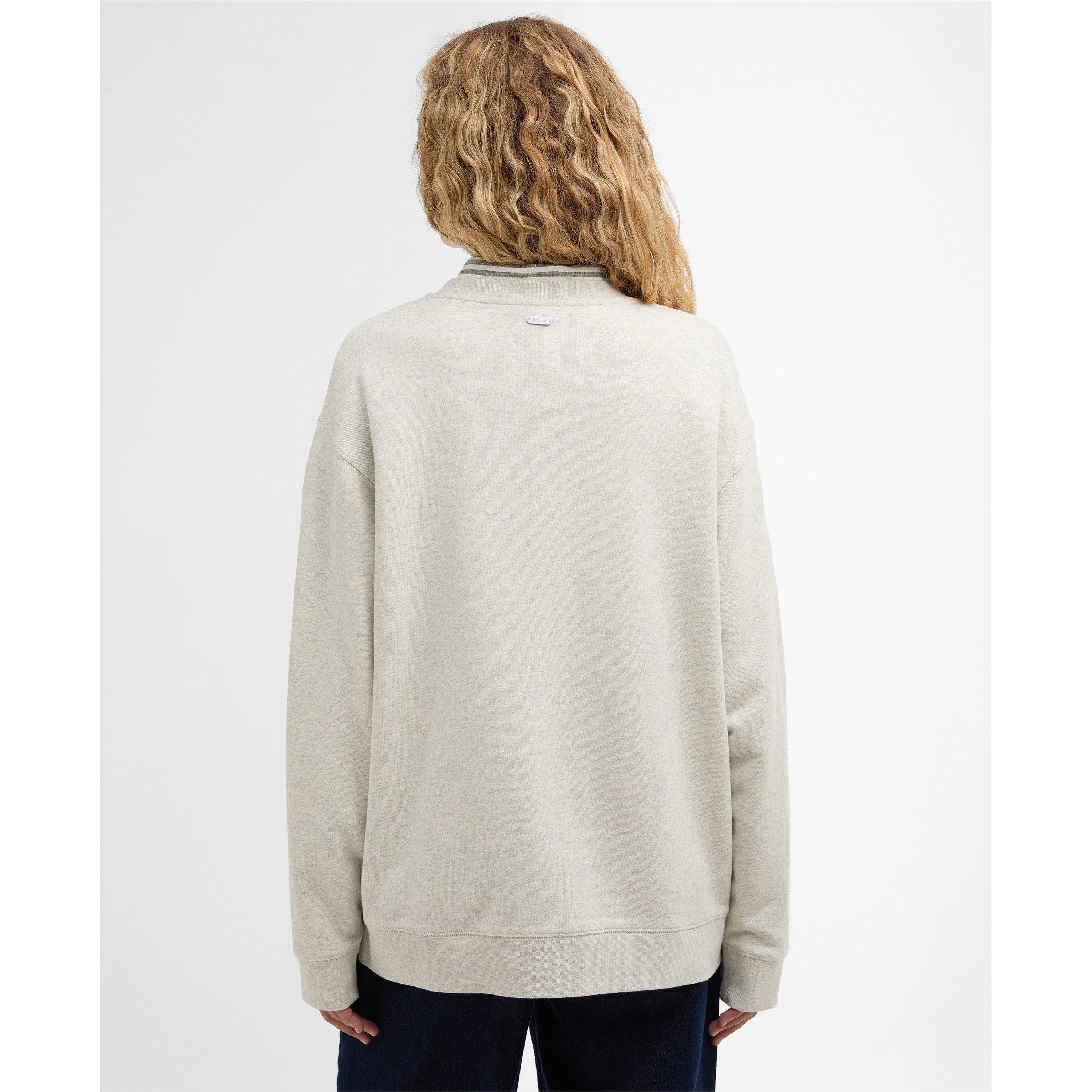 Cloud Marl - Barbour - Womens Hartland Sweatshirt - 3