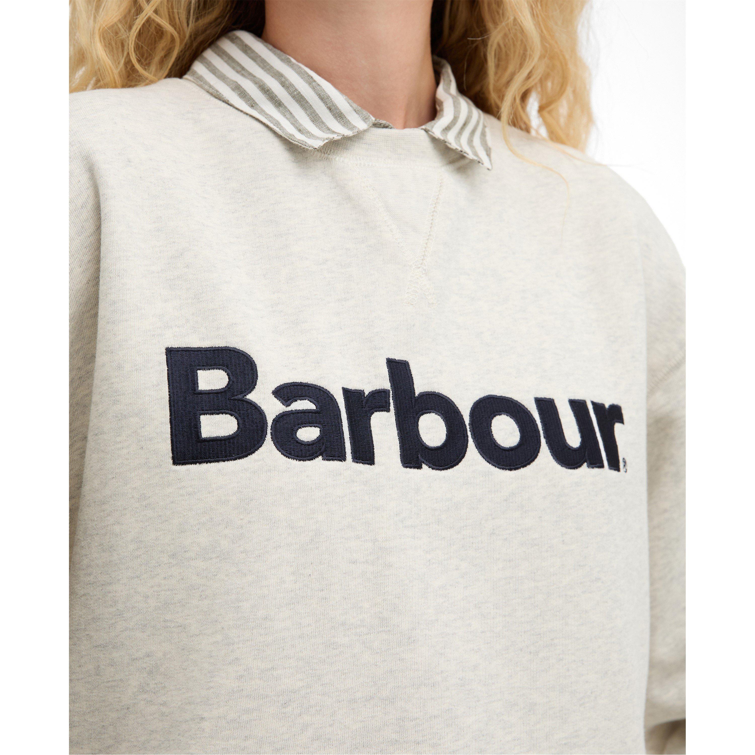 Cloud Marl - Barbour - Womens Hartland Sweatshirt - 4