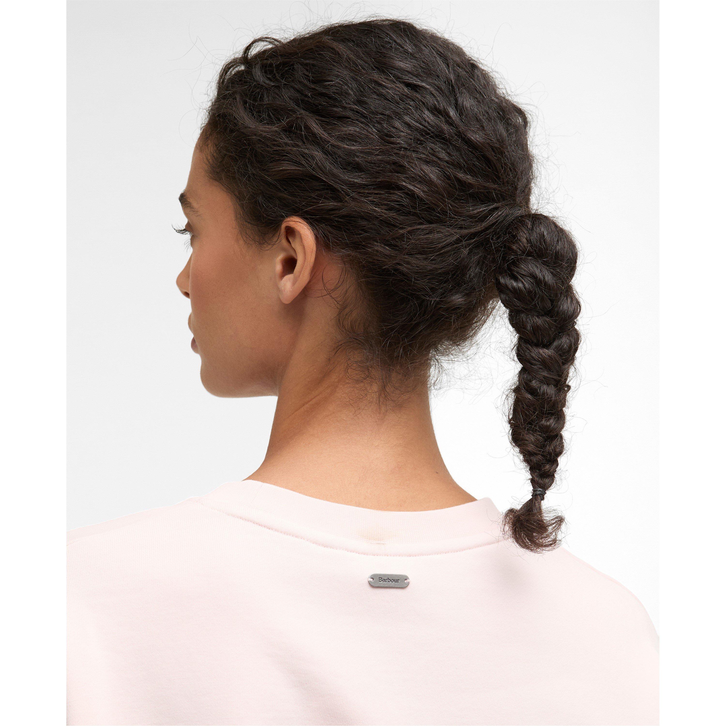 Pink - Barbour - Womens Bede Oversized Sweatshirt - 4