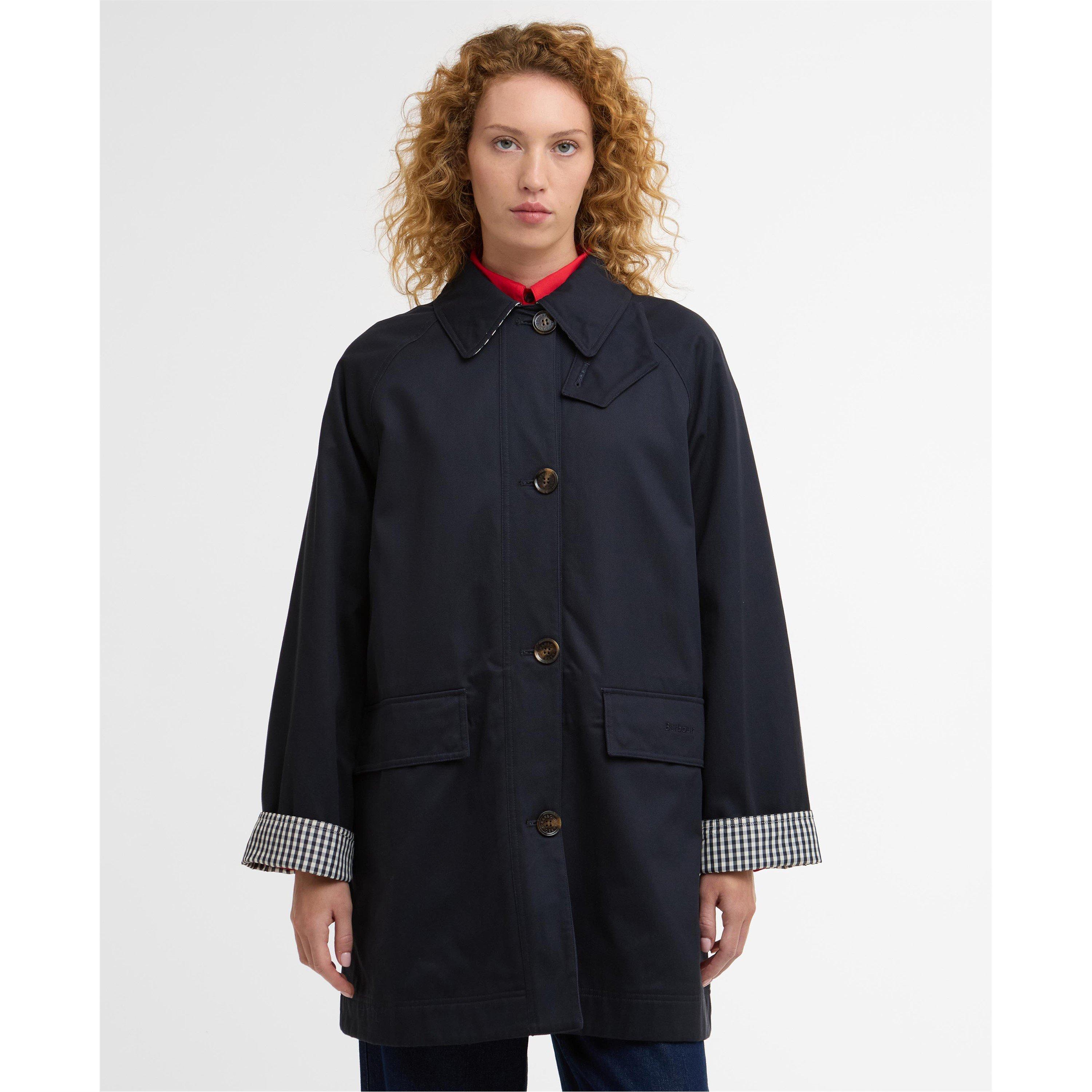Dark Navy - Barbour - Womens Gabby Car Coat - 2