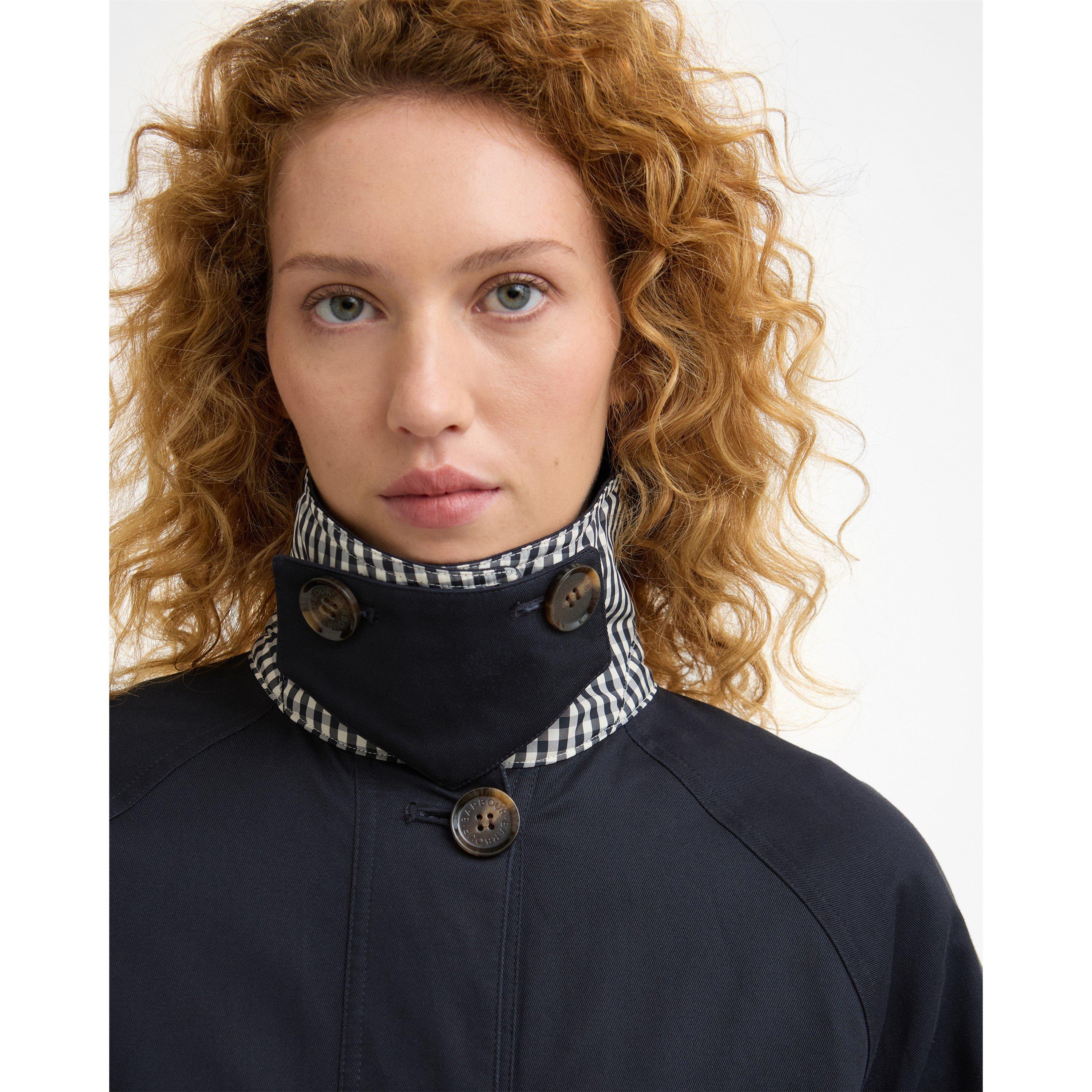 Dark Navy - Barbour - Womens Gabby Car Coat - 4