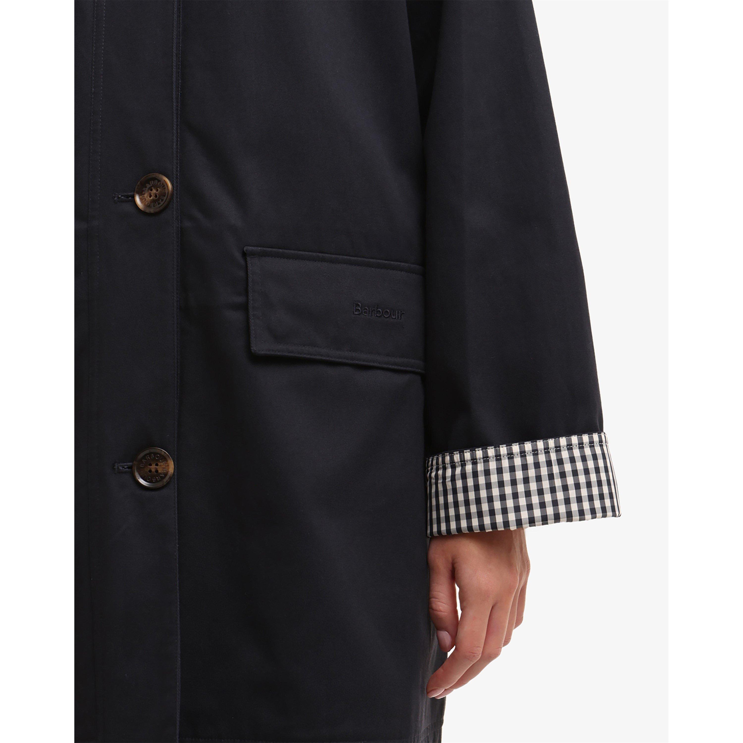 Dark Navy - Barbour - Womens Gabby Car Coat - 5