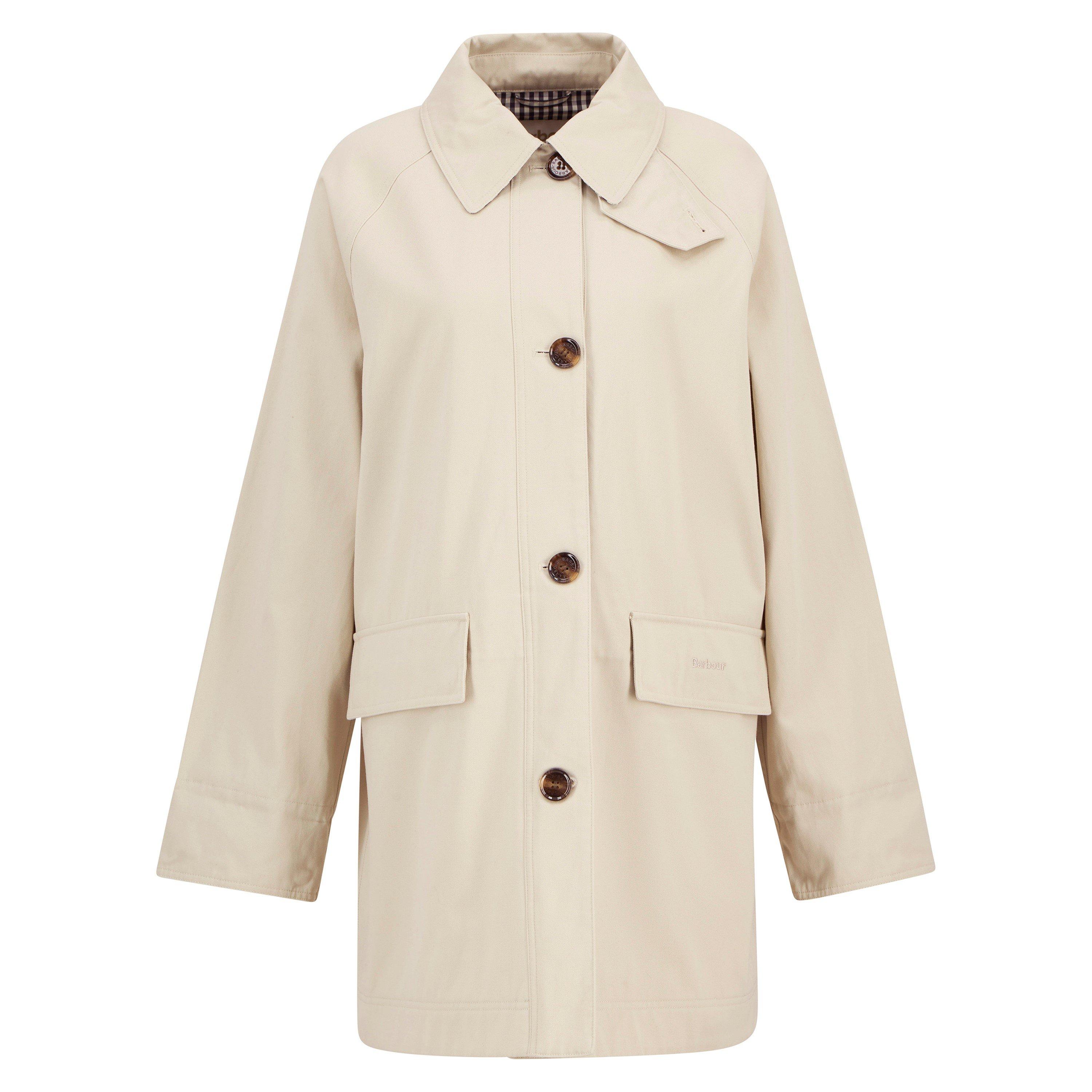 Barbour Women's Gabby Car Coat - Mist - 14 (L)
