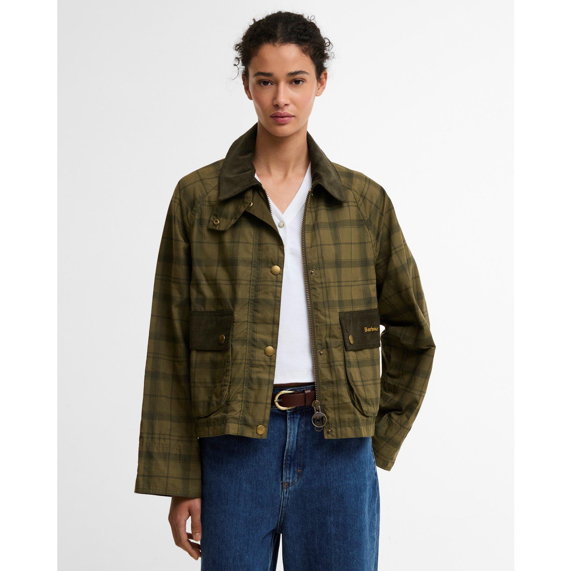 Grn Tartan/Hlnd - Barbour - Women's Barn Jacket - 2