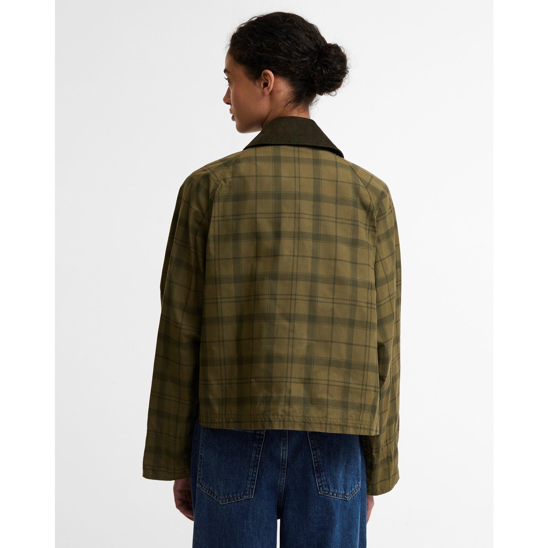Grn Tartan/Hlnd - Barbour - Women's Barn Jacket - 3