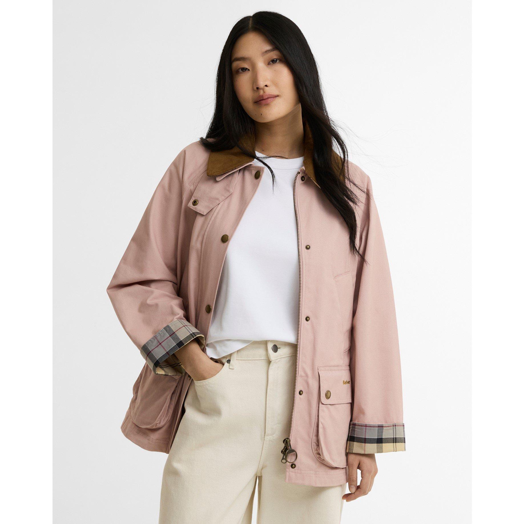 Gardenia/Beige - Barbour - Women's Barn Jacket - 2