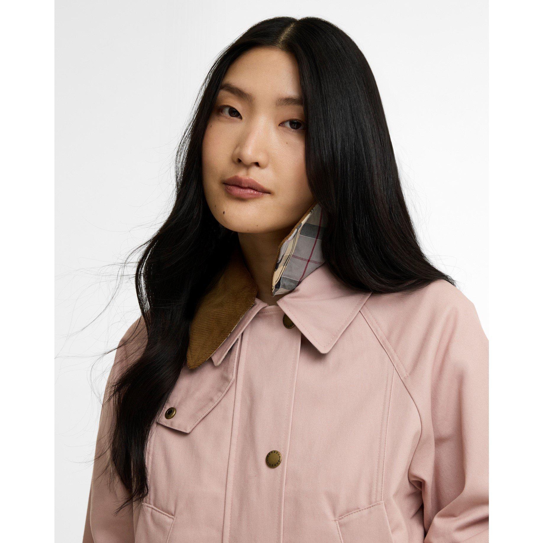 Gardenia/Beige - Barbour - Women's Barn Jacket - 5