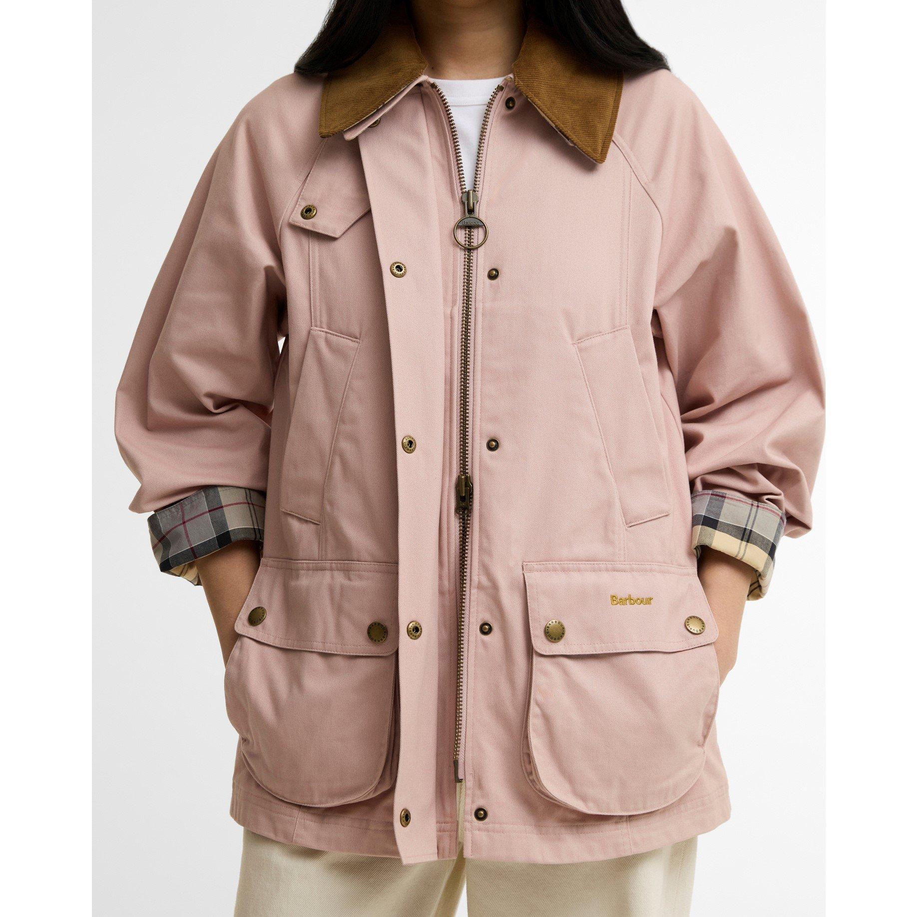 Gardenia/Beige - Barbour - Women's Barn Jacket - 6