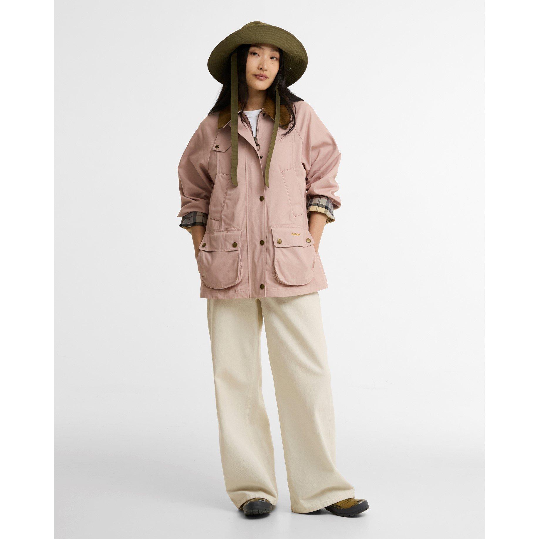 Gardenia/Beige - Barbour - Women's Barn Jacket - 7
