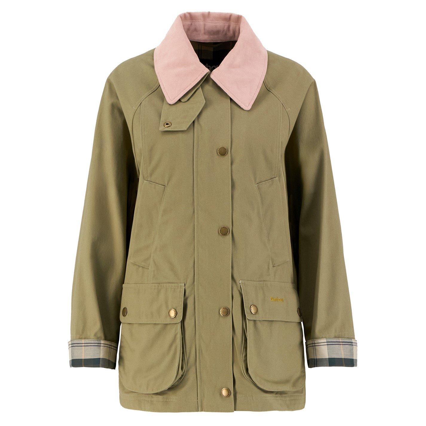 Barbour Women's Olive/Ancient B.li Mod Beadnell Ld63 - 14 (L)