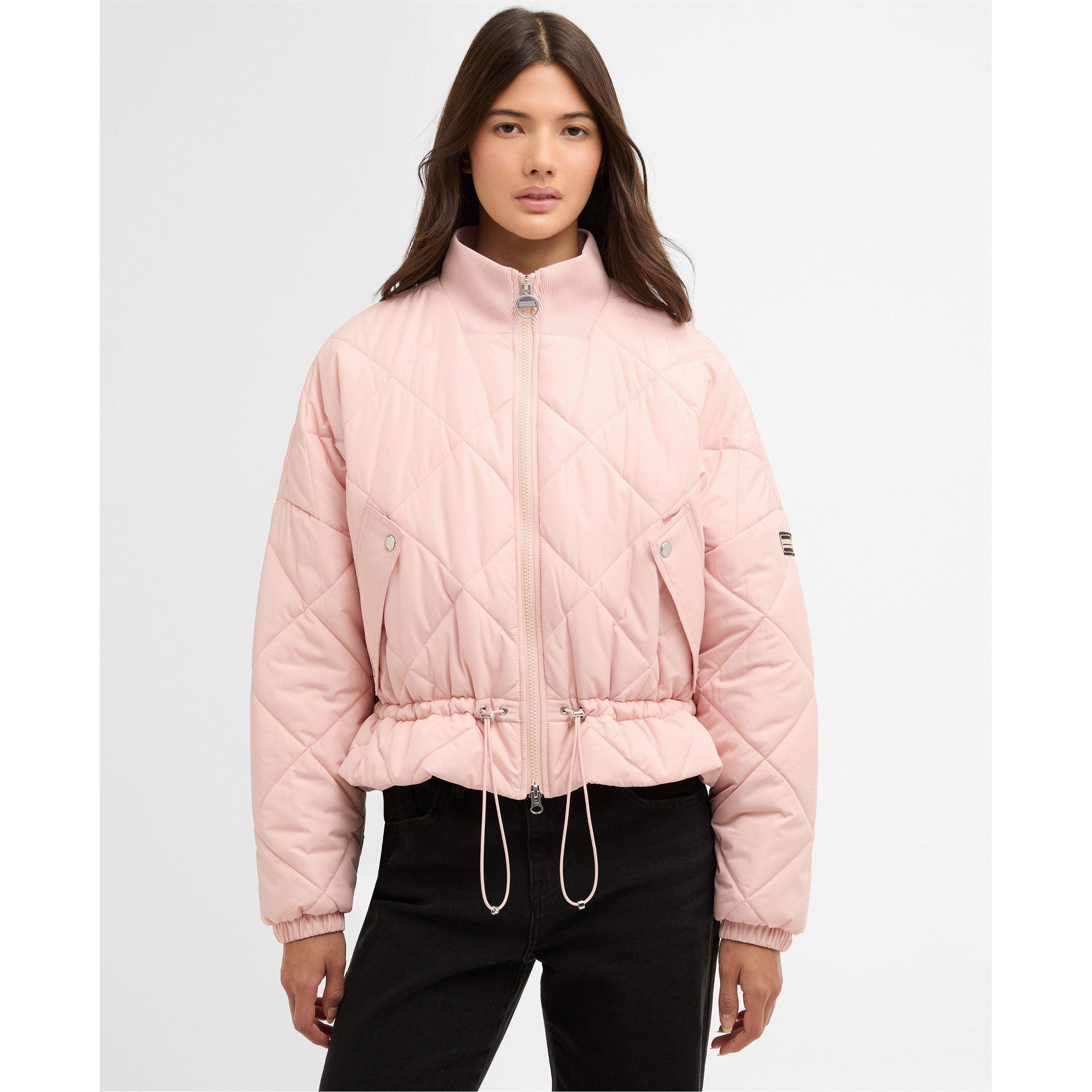 Desert Pink - Barbour International - Womens Pagan Quilted Jacket - 2