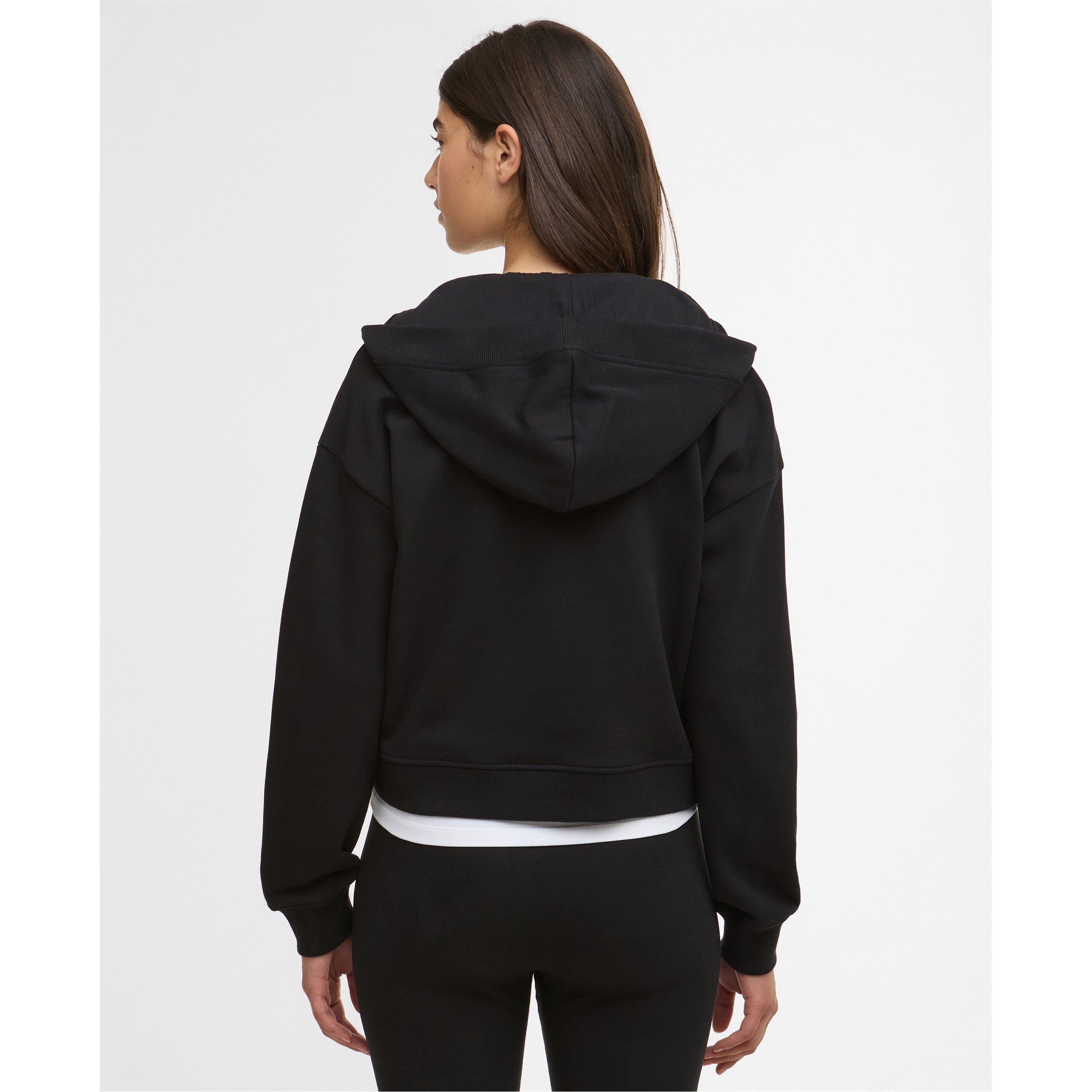 Black - Barbour International - Womens Alexis Hoodie - 3