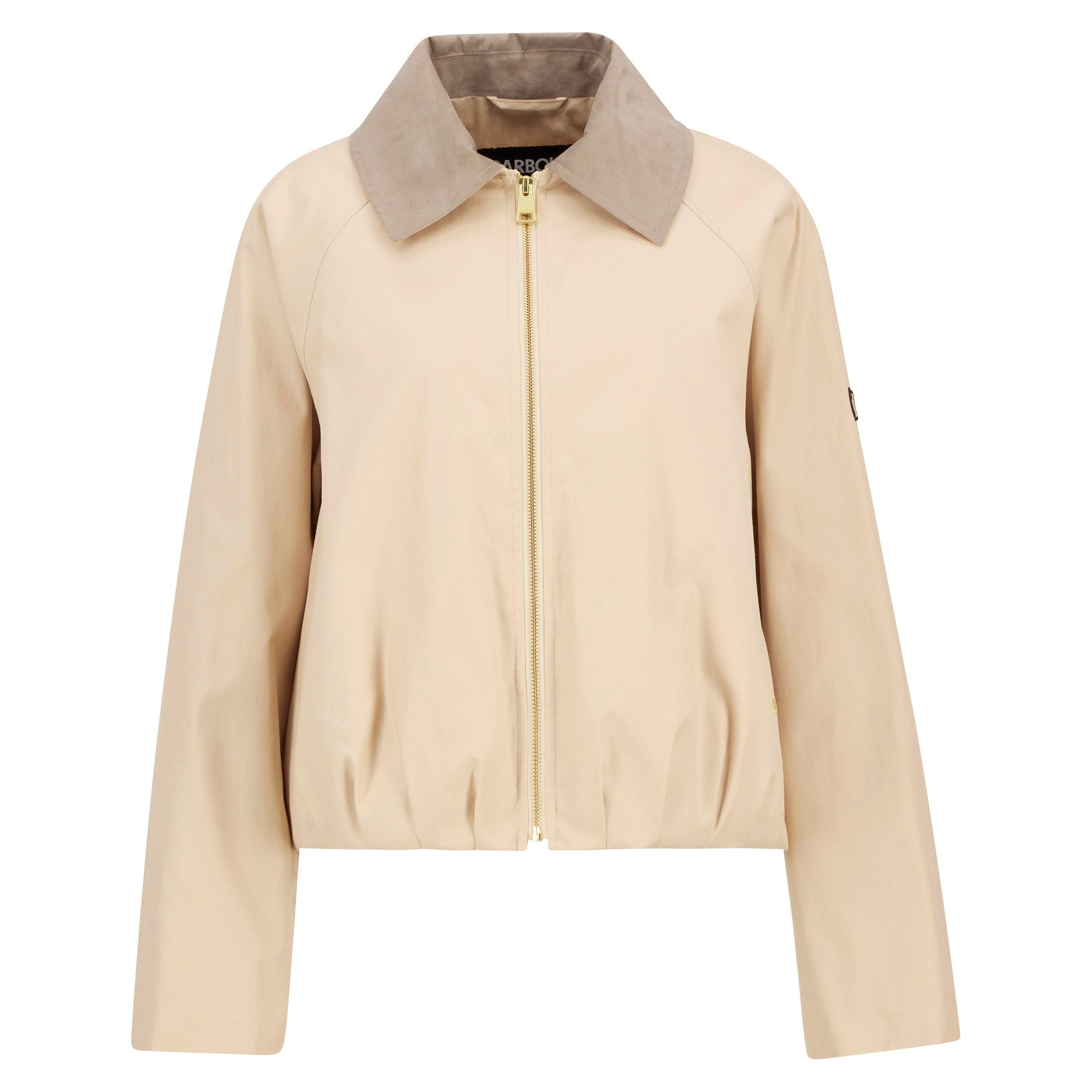 Cement - Barbour International - Womens Ozara Casual Jacket - 1