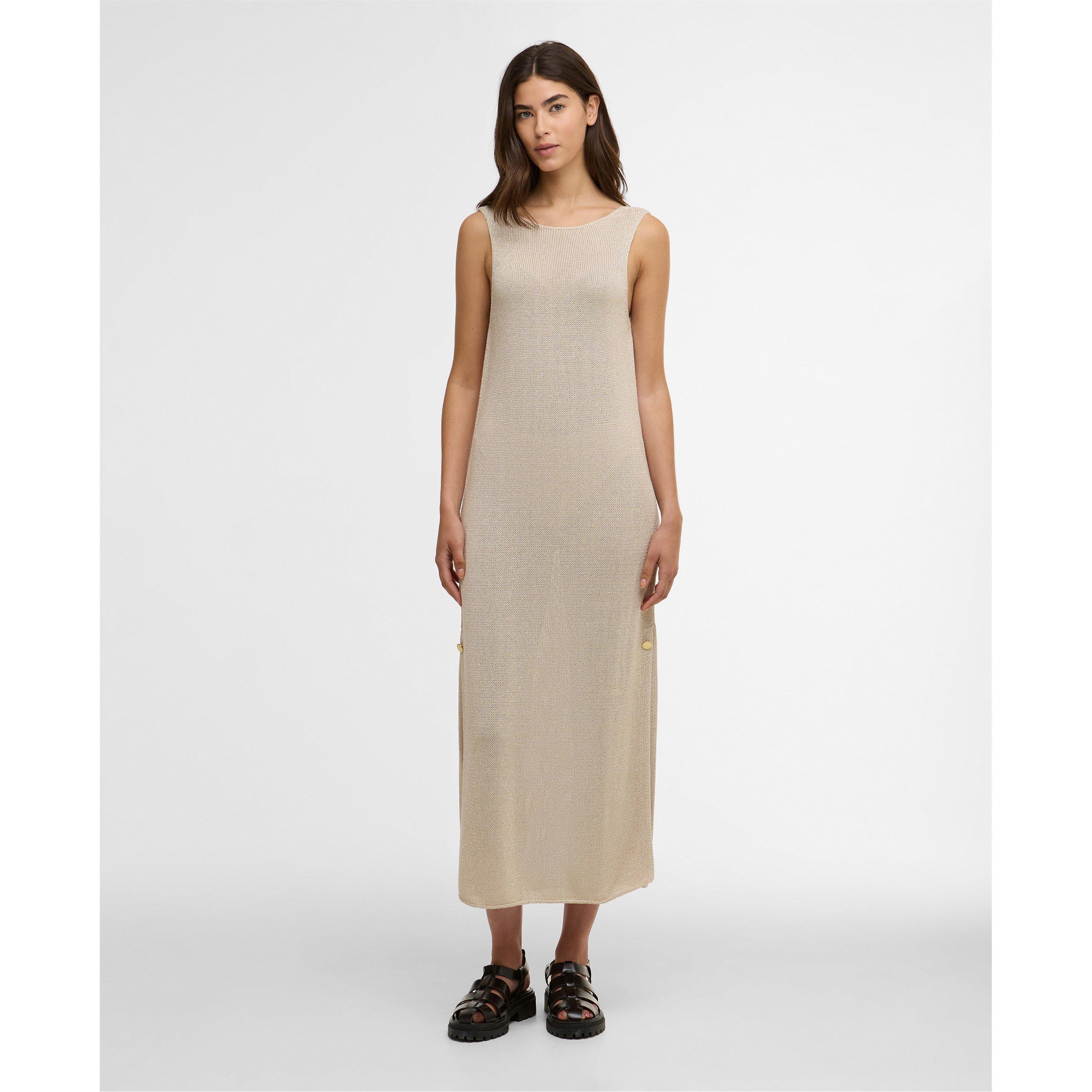 Ecru - Barbour International - Women's Knitted Jumper Dress - 2