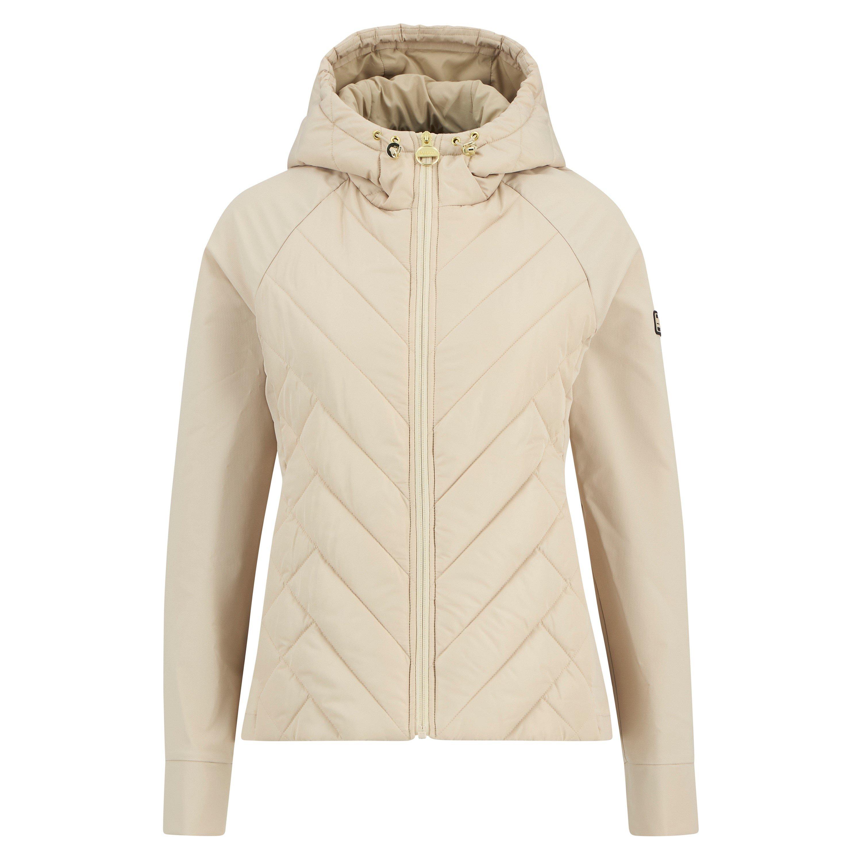 Barbour International Women's Hybrid Jacket - Cement - 16 (XL)