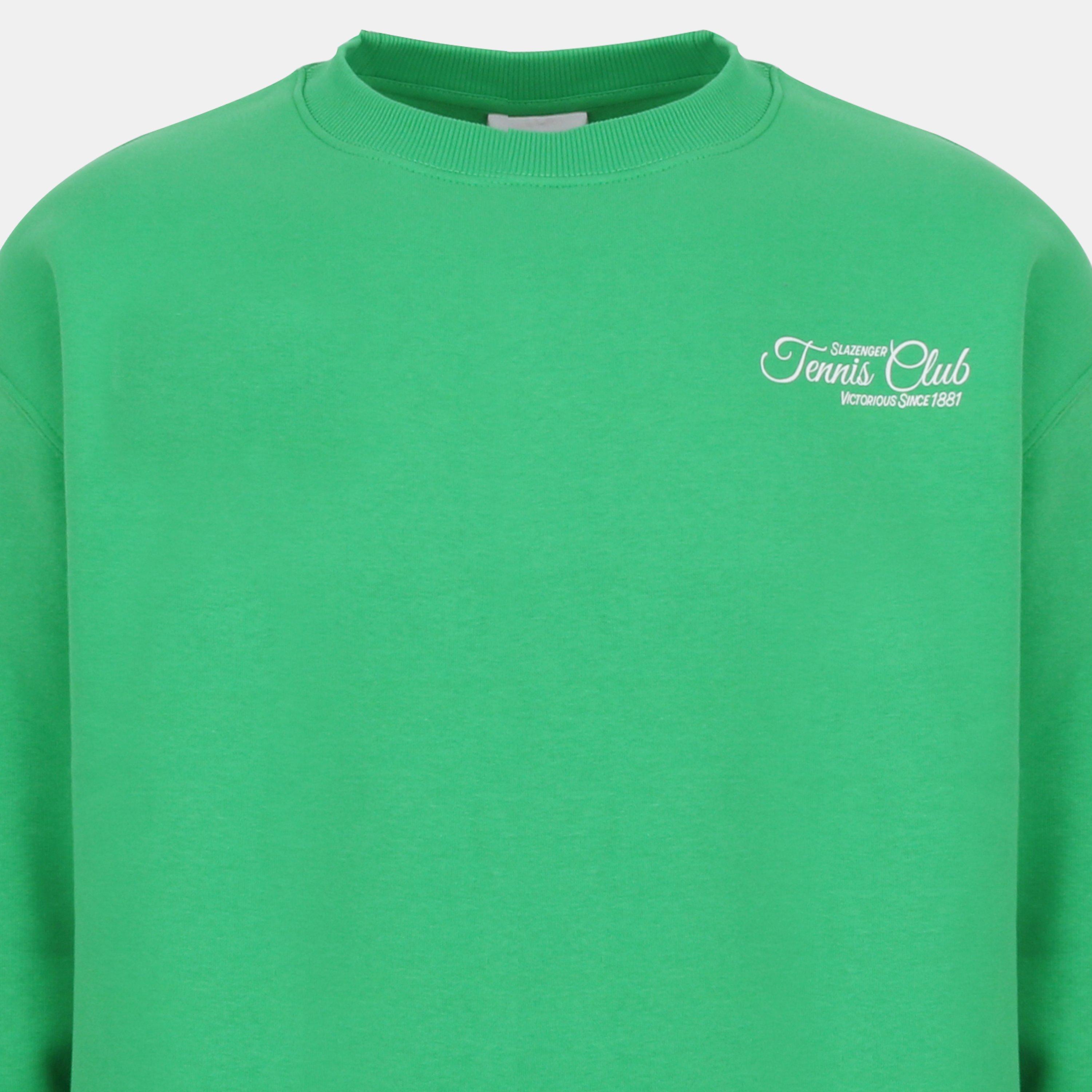 Green - Slazenger - Slaz Tennis Club Sweatshirt - 2