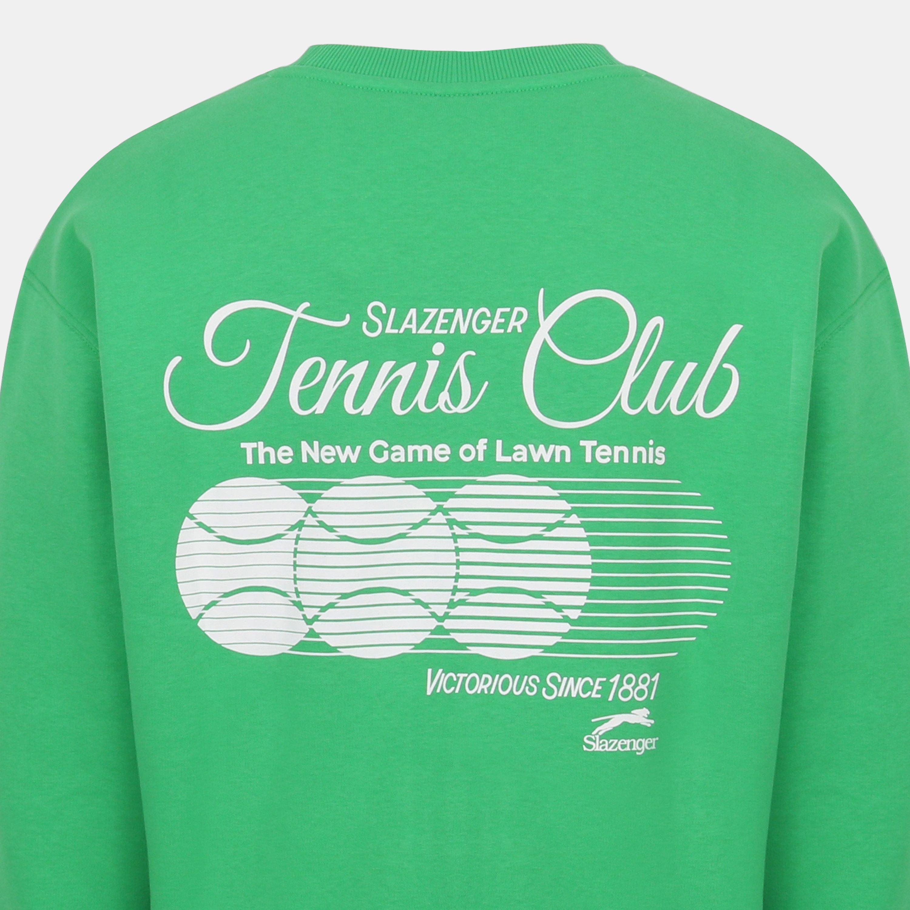Green - Slazenger - Slaz Tennis Club Sweatshirt - 3