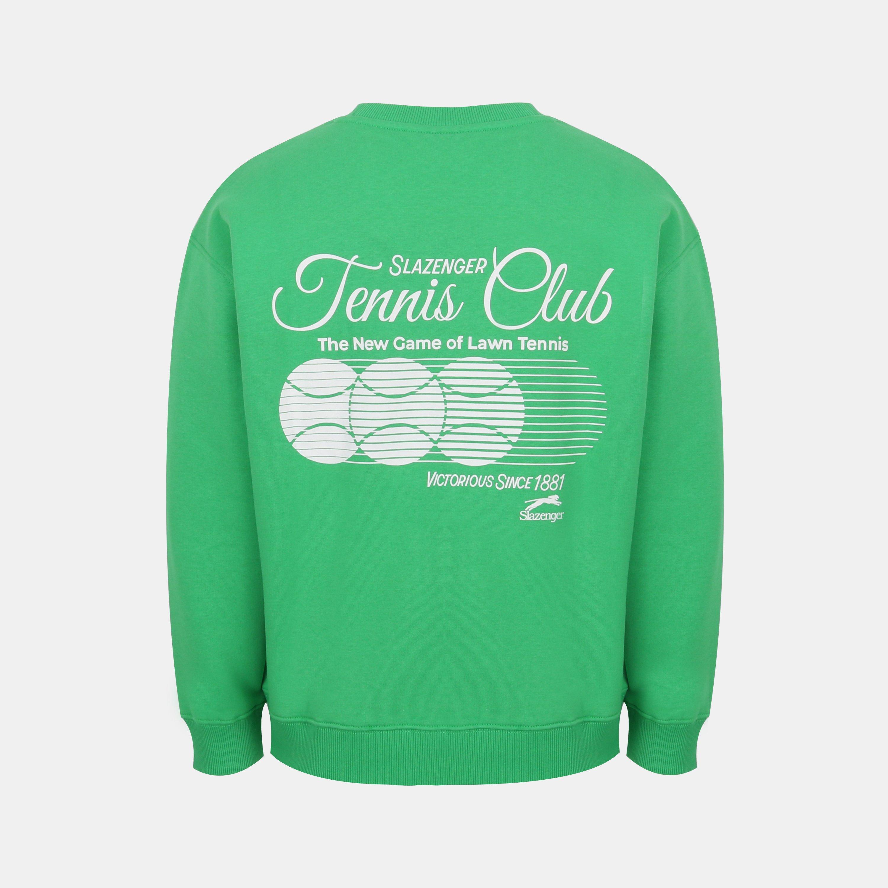 Green - Slazenger - Slaz Tennis Club Sweatshirt - 4