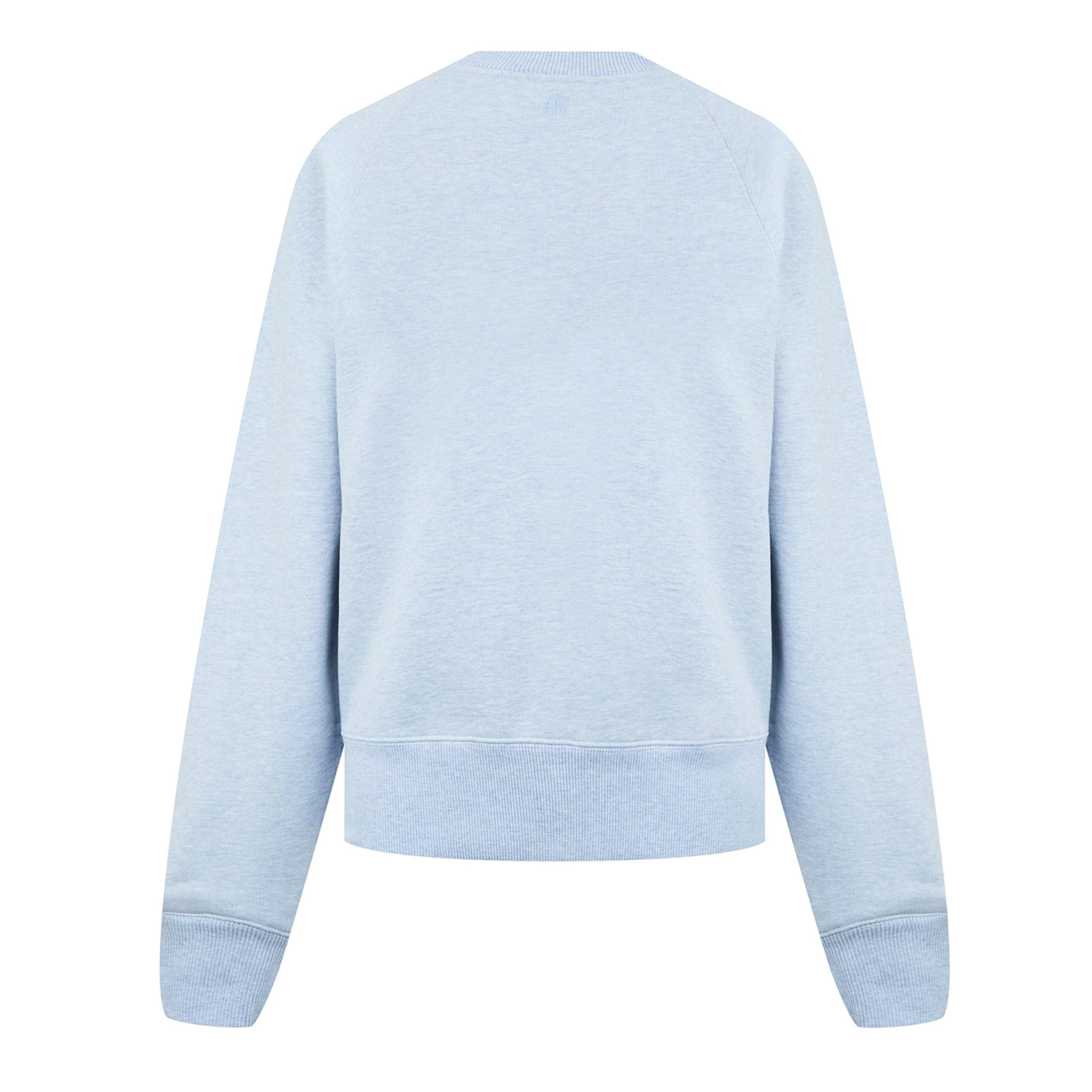 CASHMERE BLUE - Ami Paris - Ami De Coeur Sweatshirt - 6
