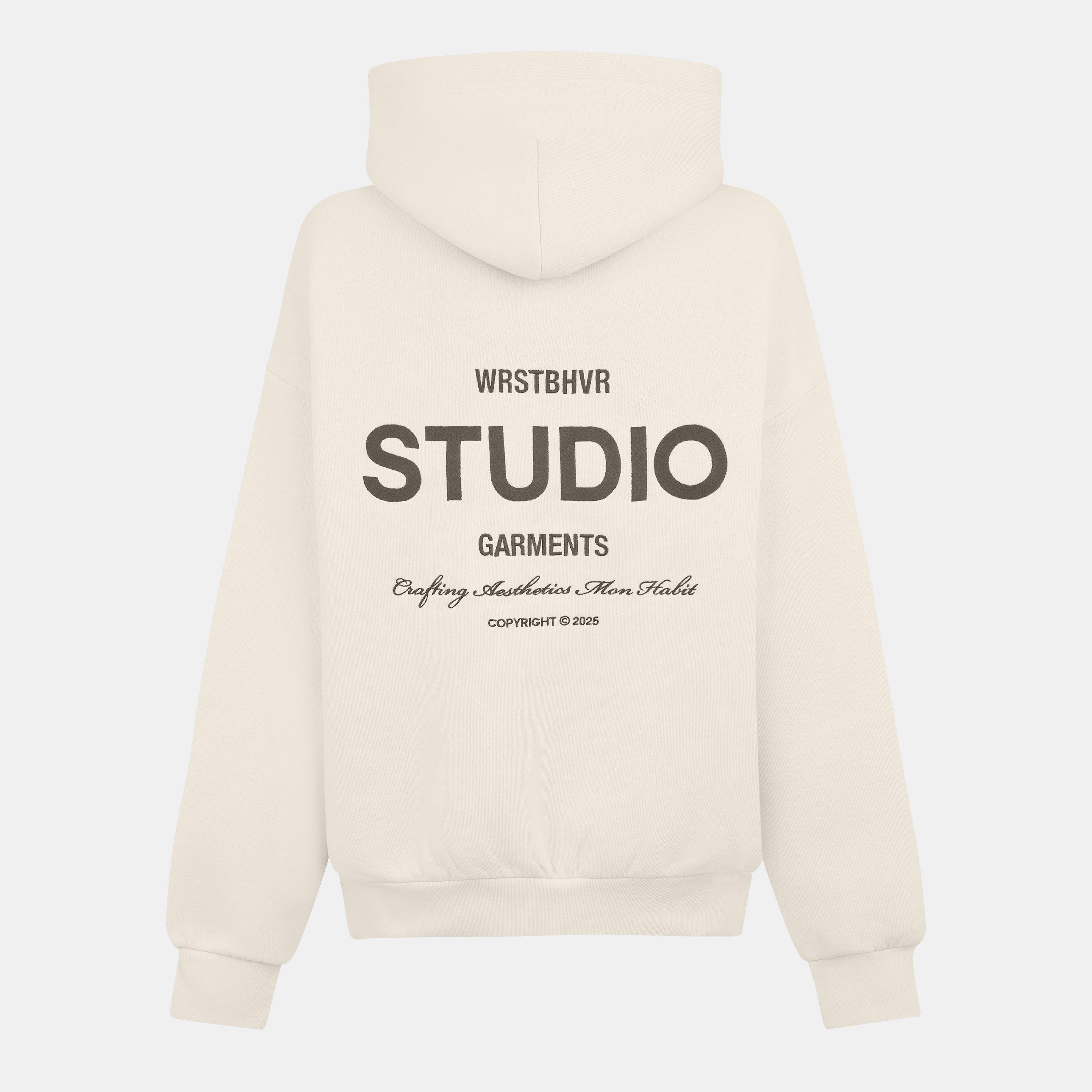 Cream - WRSTBHVR - Women's Worst B Garm Pull Over Hoodie - 2