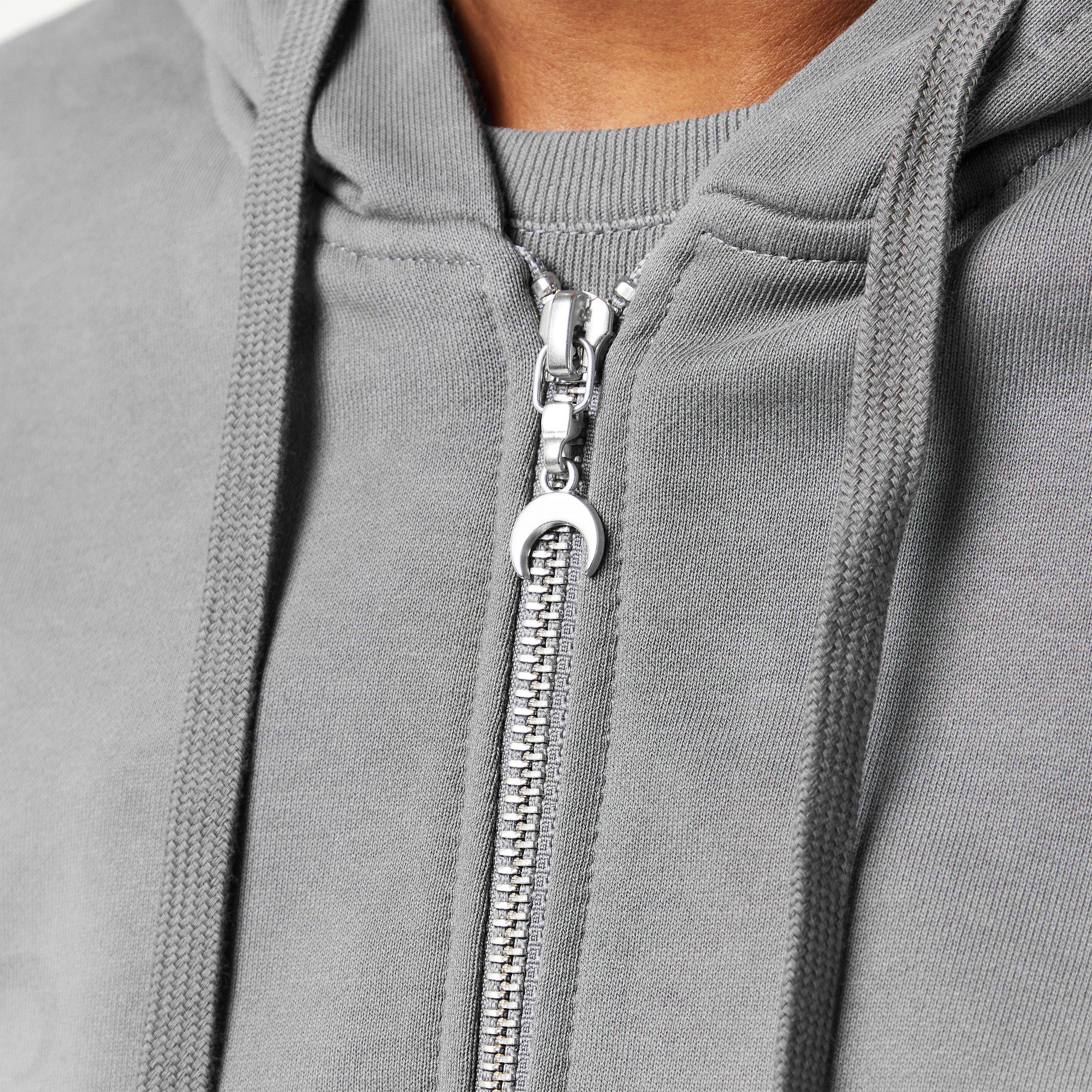 GR90 Dark Grey - Marine Serre - Women's Cropped Hoodie - 5