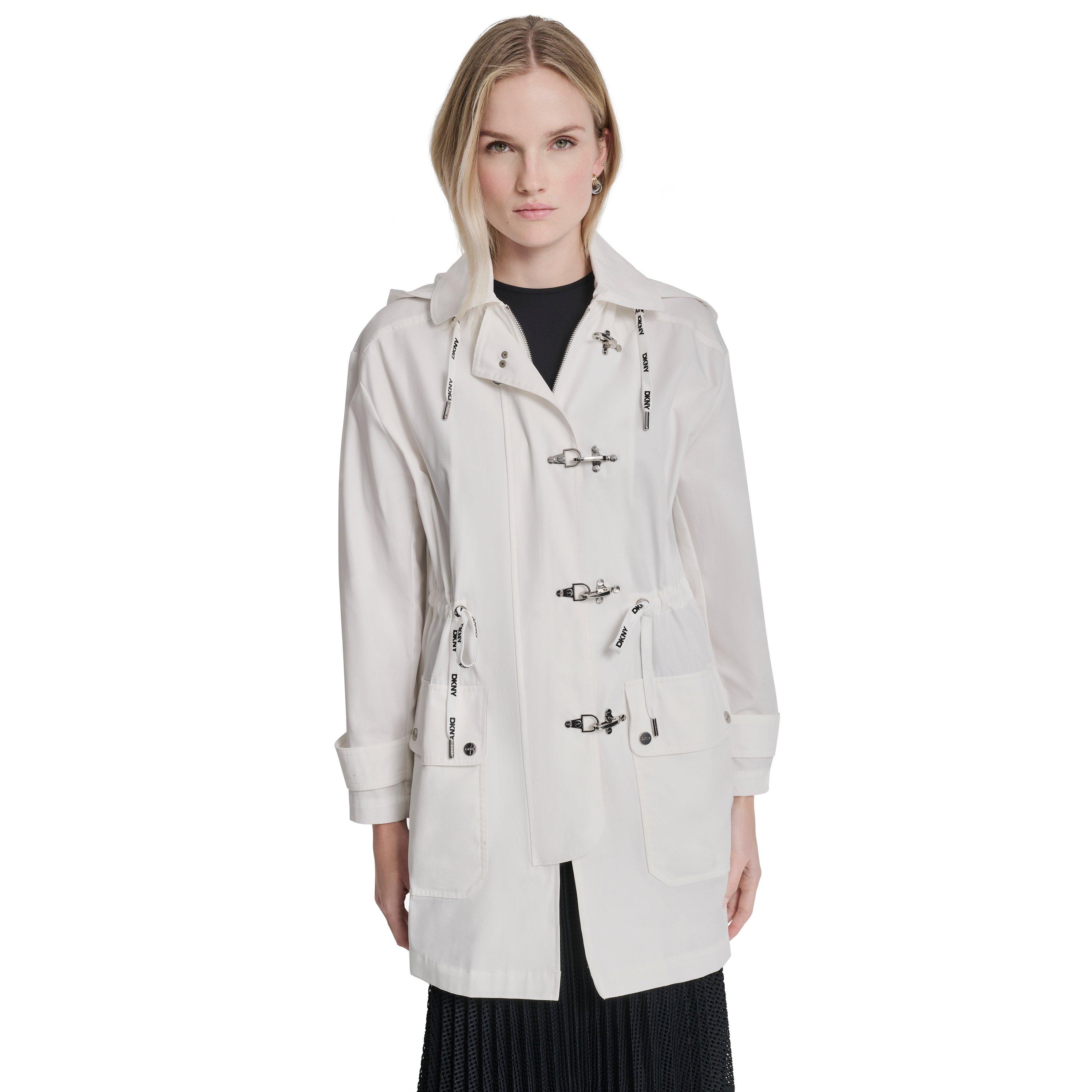 Ivory - DKNY - DKNY Rain Jacket Ld62 - 3