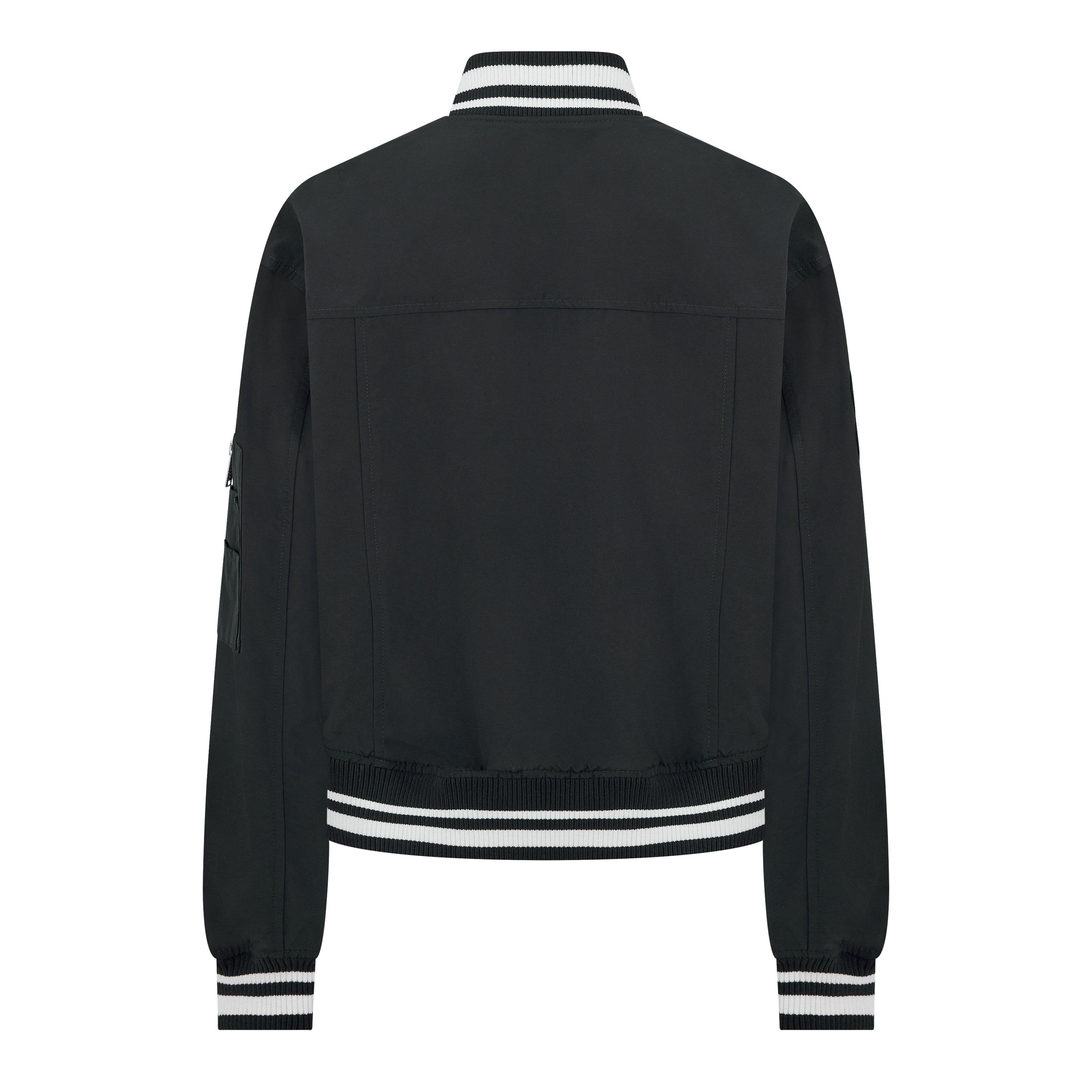 Black - DKNY - DKNY Varsity Pch Jkt Ld62 - 2