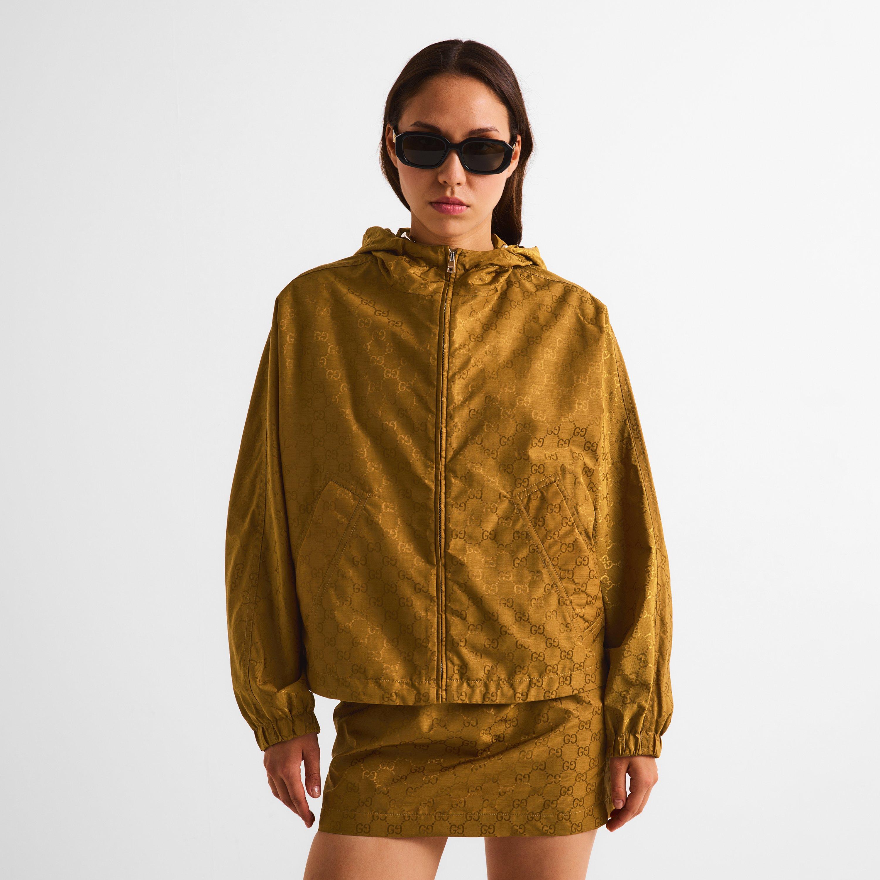 Caramel Suede - Gucci - Women's Windbreaker - 3