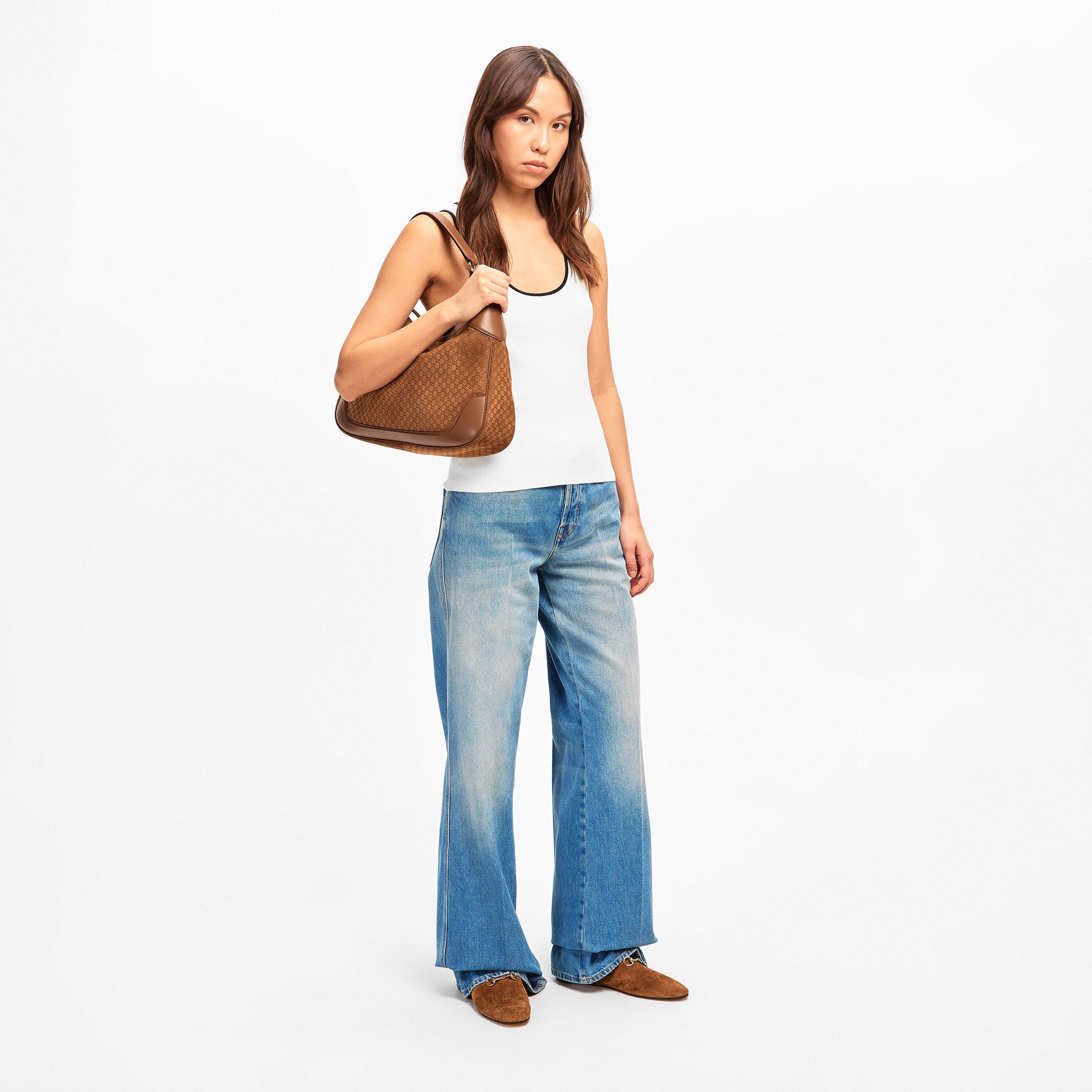 White/Blk - Gucci - Women's BK Logo Knitted Top - 6