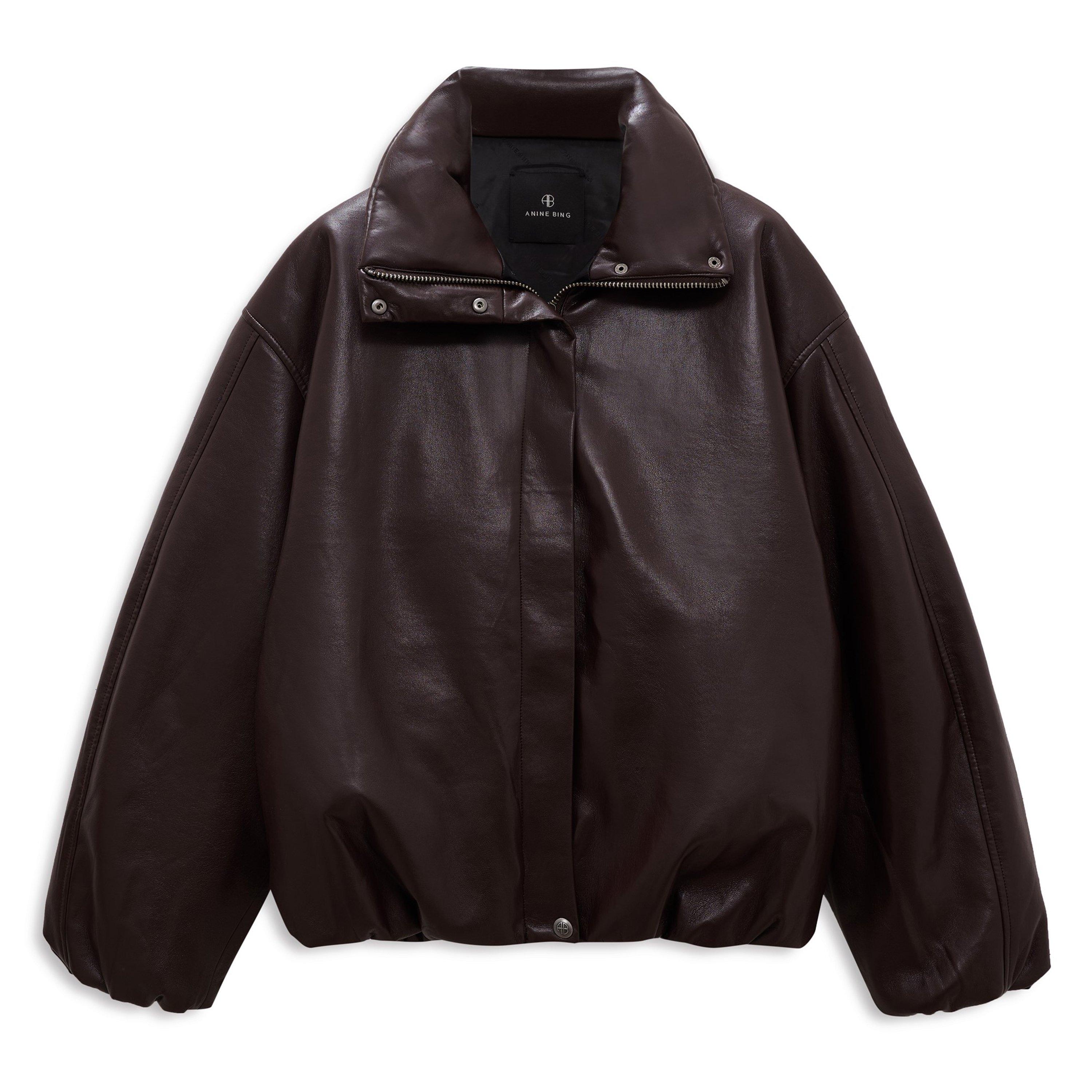 Deep Brown - Anine Bing - Womens Cyrus Jacket - 1
