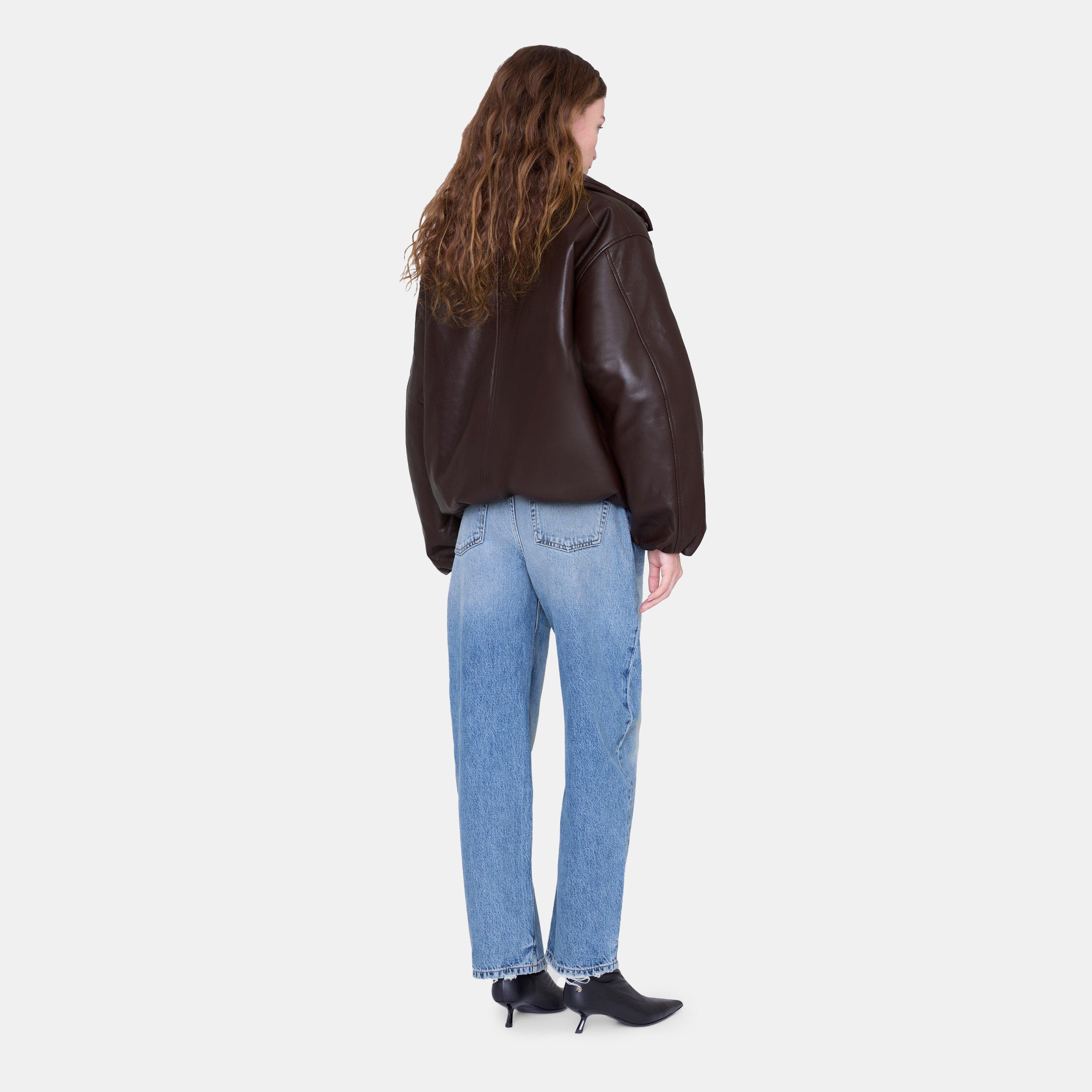 Deep Brown - Anine Bing - Womens Cyrus Jacket - 3