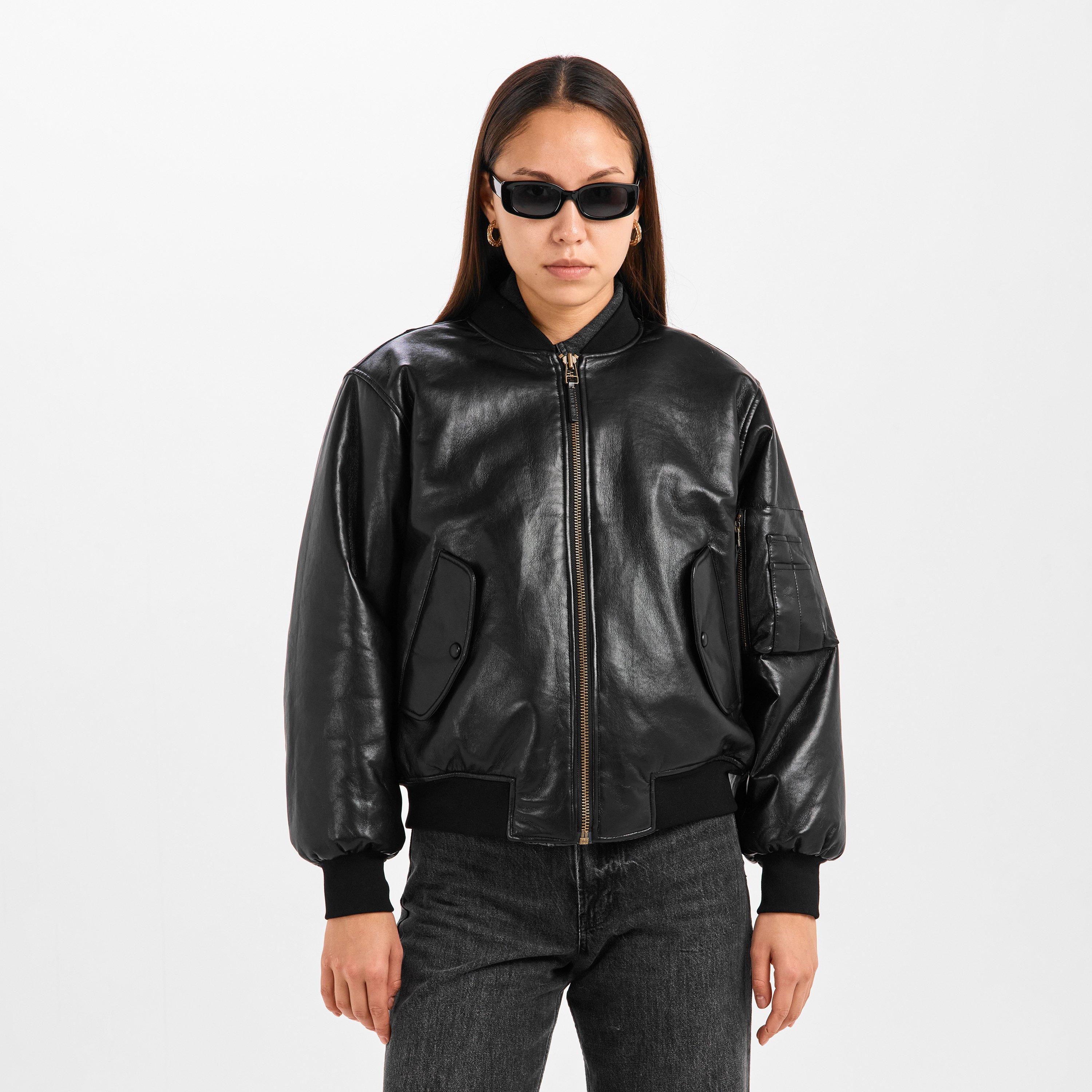 Black - Anine Bing - Anine Leon Bomber Ld62 - 3